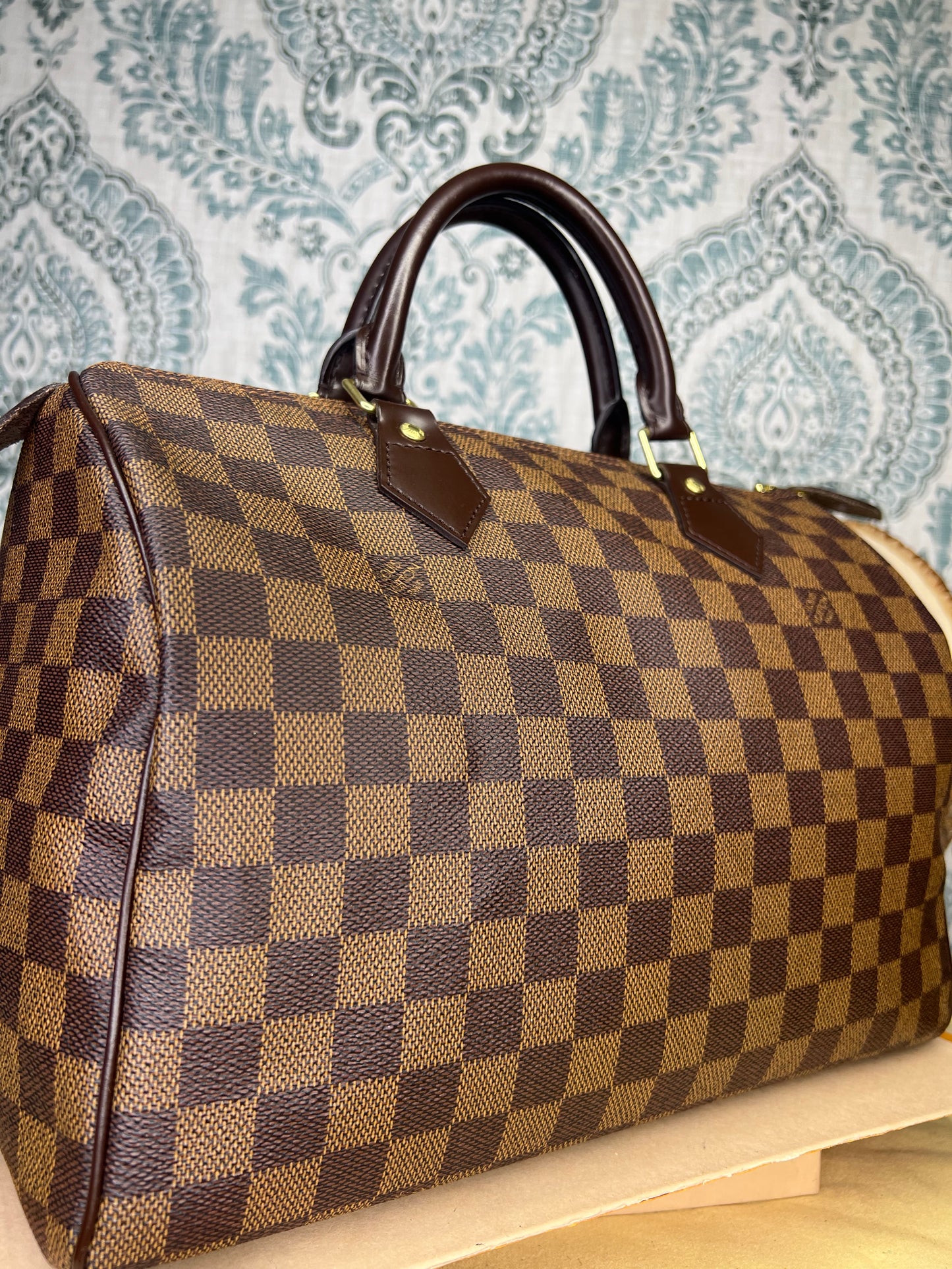 Louis Vuitton Speedy 30 Damier Ebene