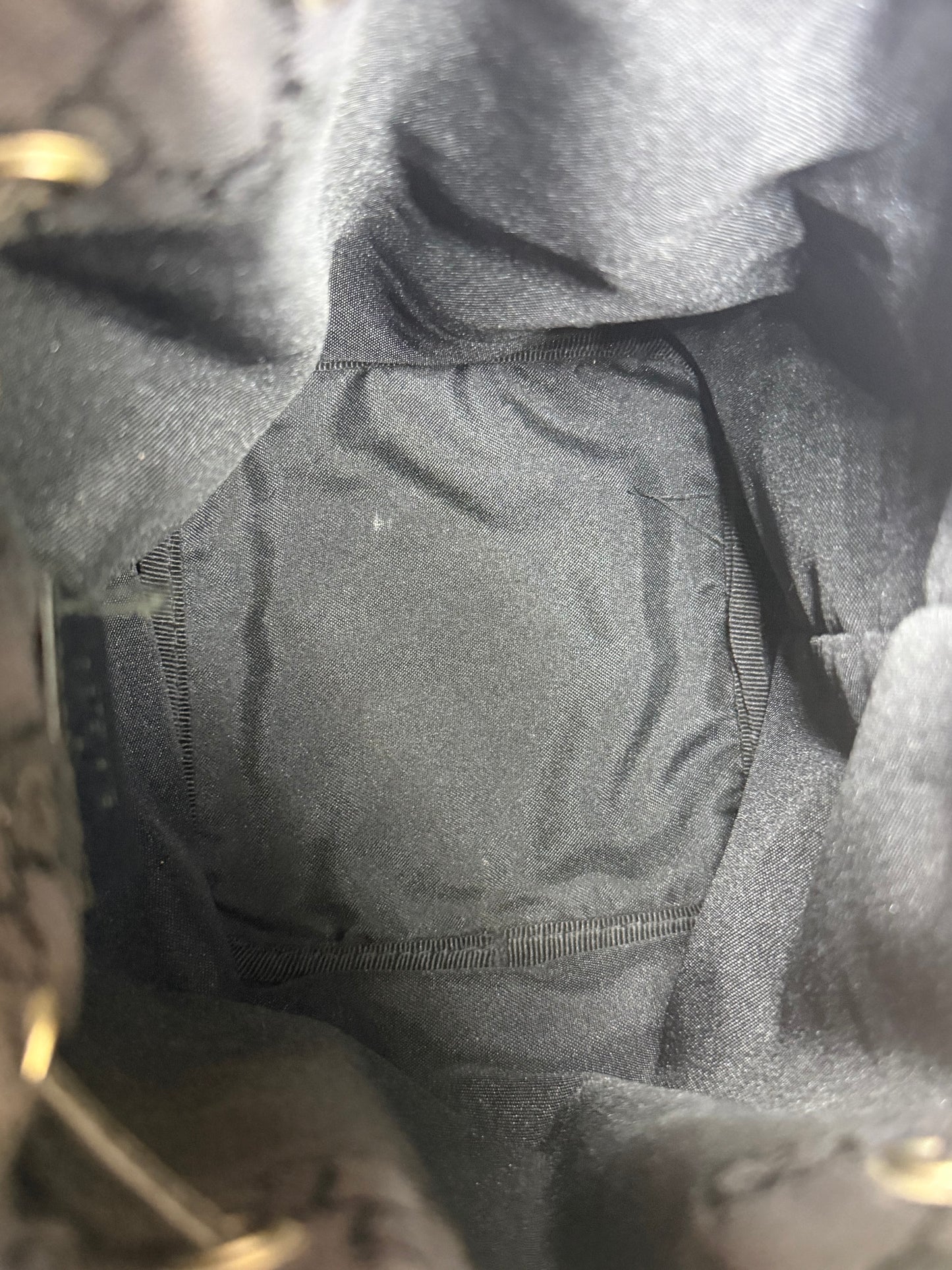 Gucci Black Drawstring Pouch