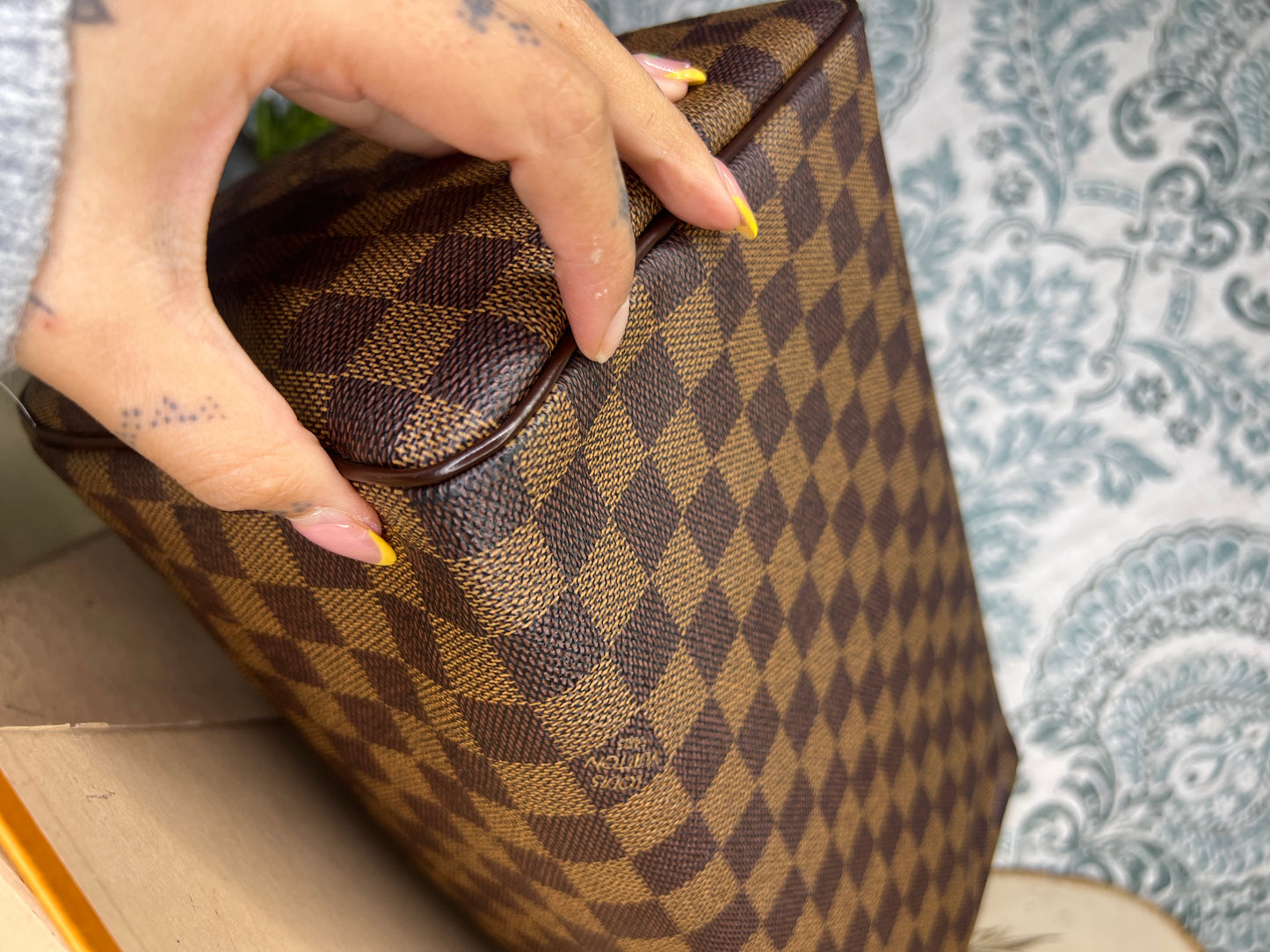 Louis Vuitton Speedy 30 Damier Ebene