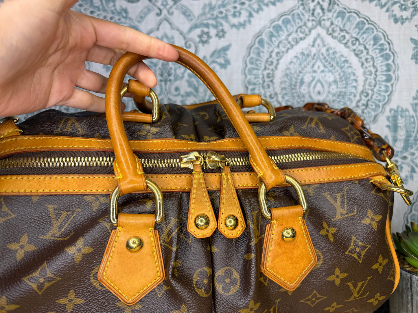 Louis Vuitton Limited Edition Stephen Sprouse Boston Bag