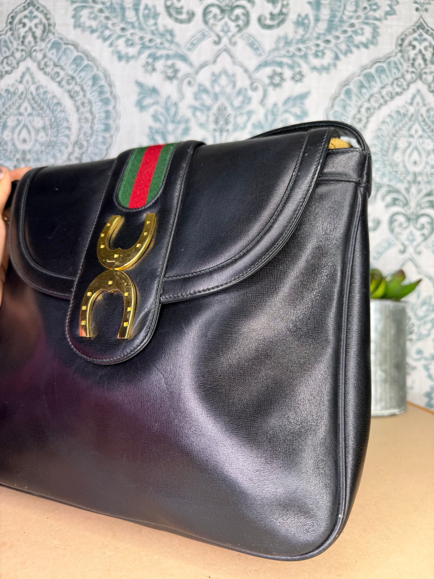 Gucci Vintage Sherry Line Shoulder Bag