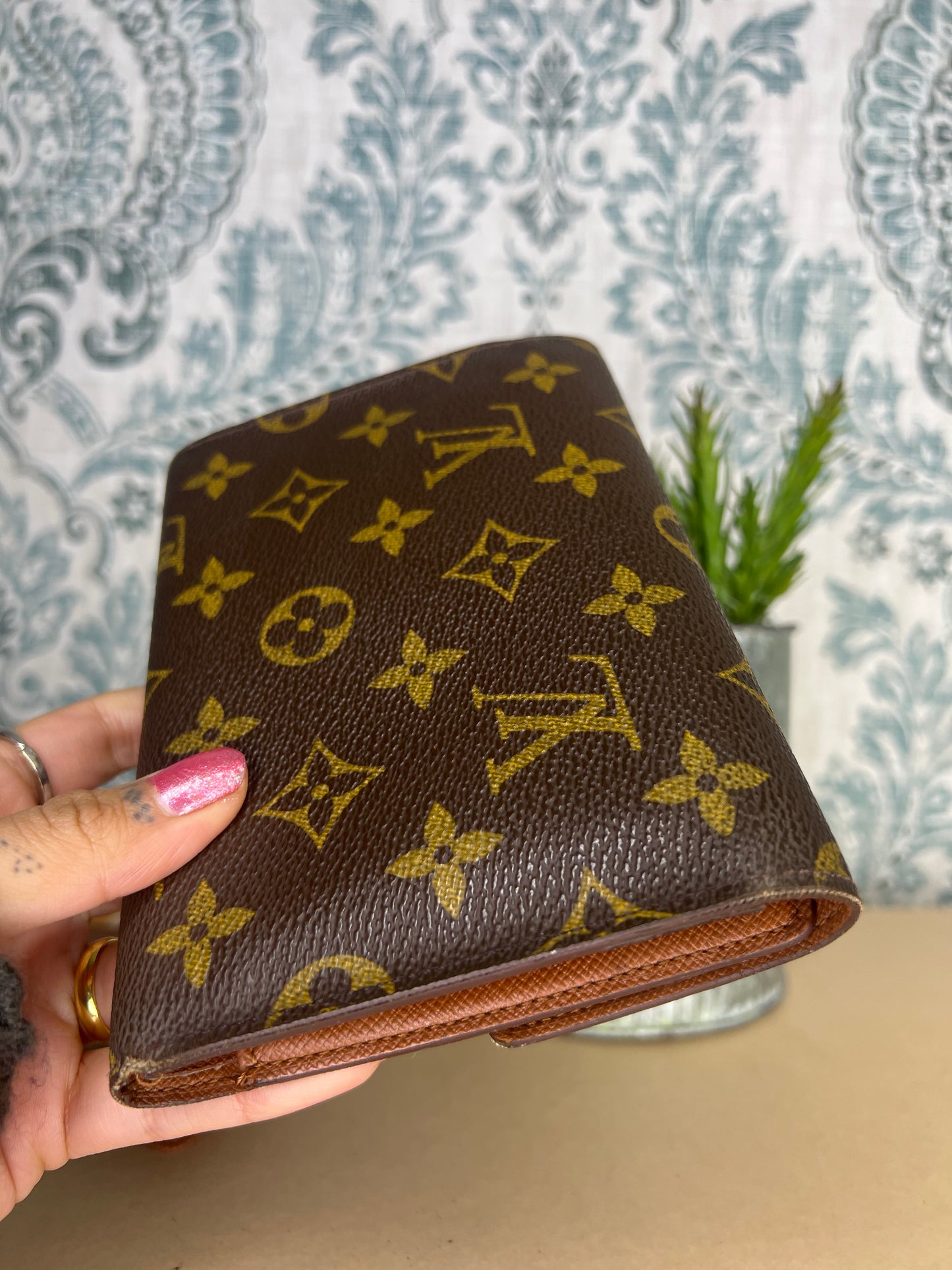 Louis Vuitton Monogram Passport Trifold Wallet #6