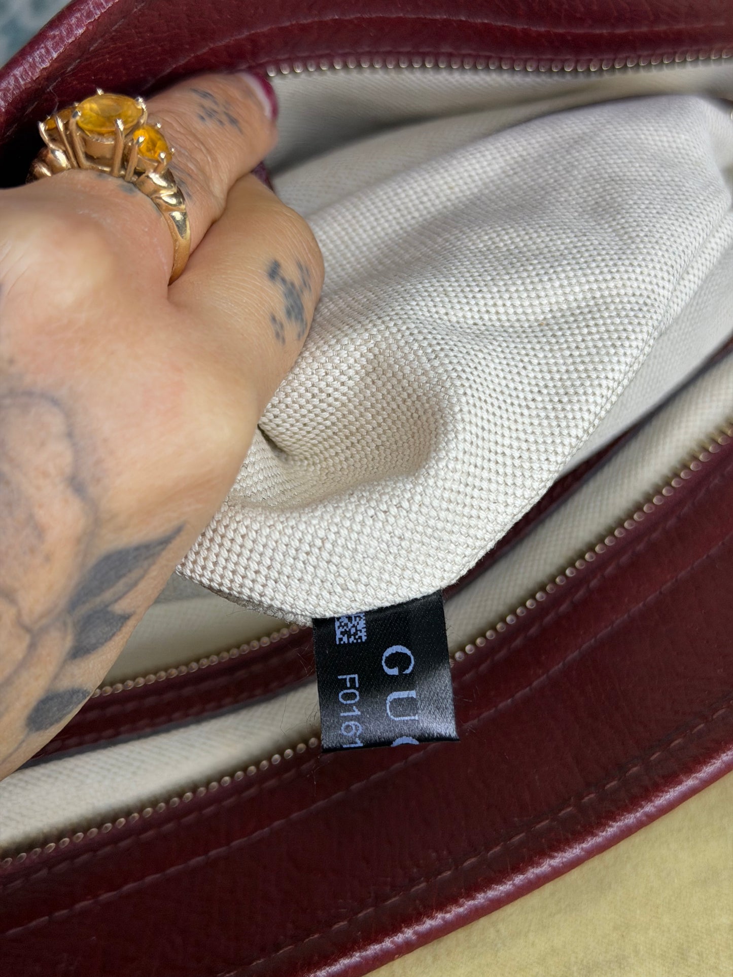 Gucci Medium Bree Zippered Tote