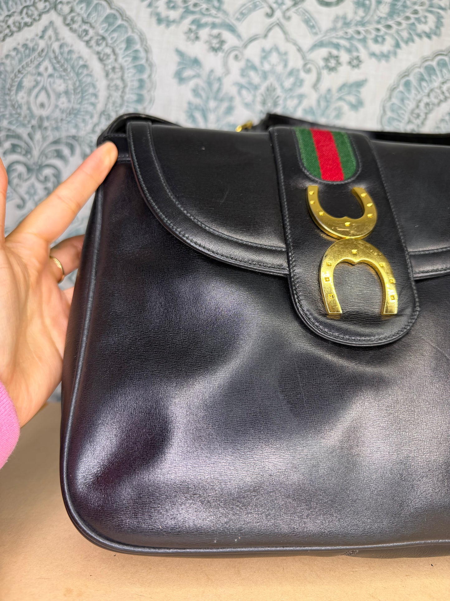 Gucci Vintage Sherry Line Shoulder Bag