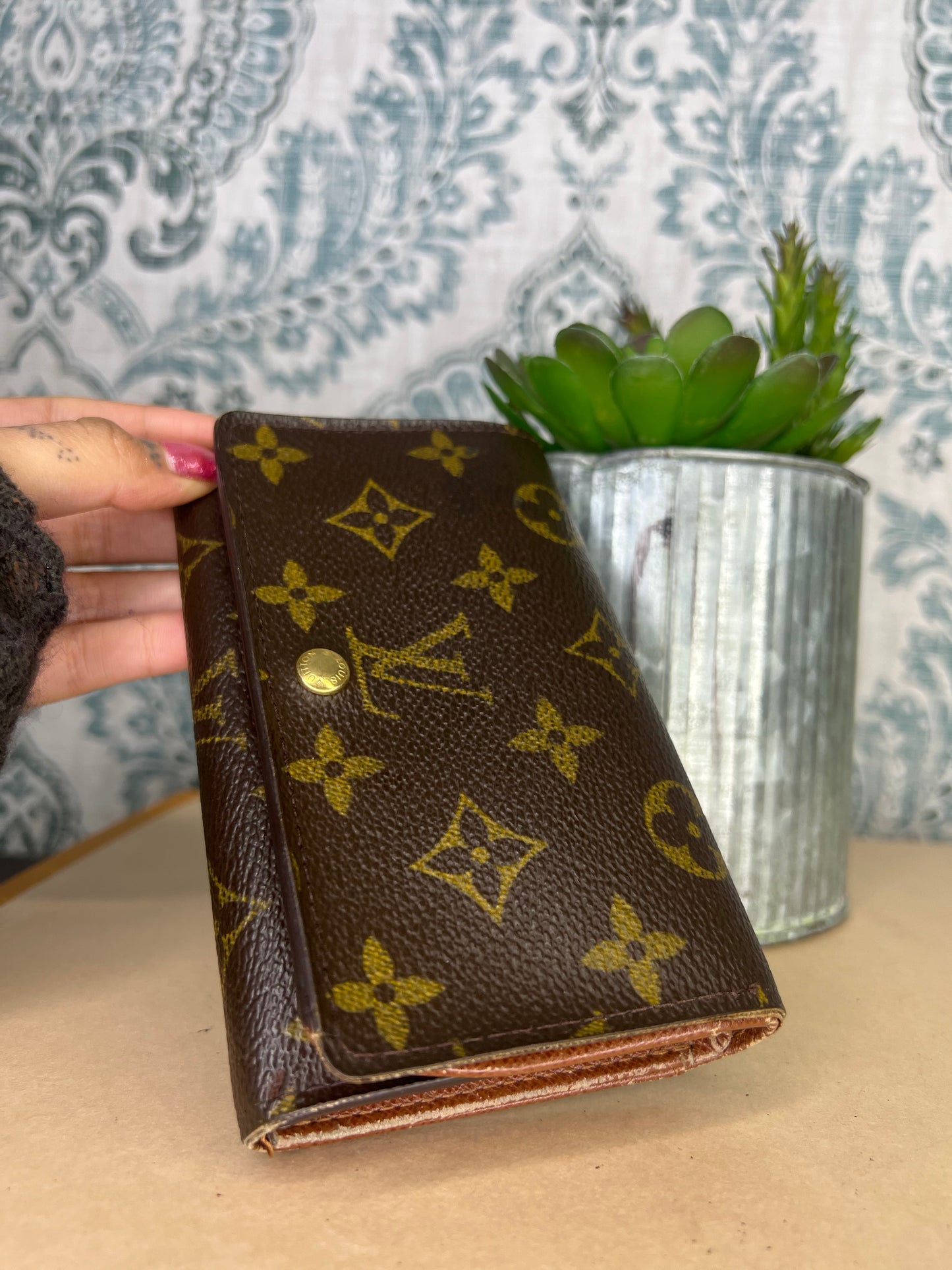 Louis Vuitton Porte Monnaie Tresor Wallet #1