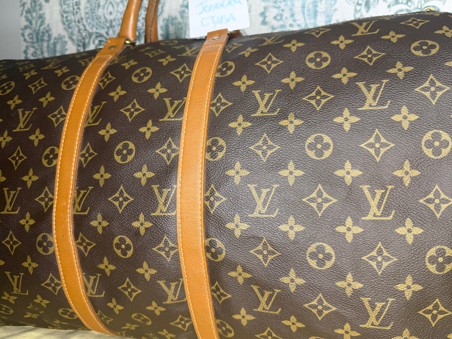 Louis Vuitton French Company Keepall 55
