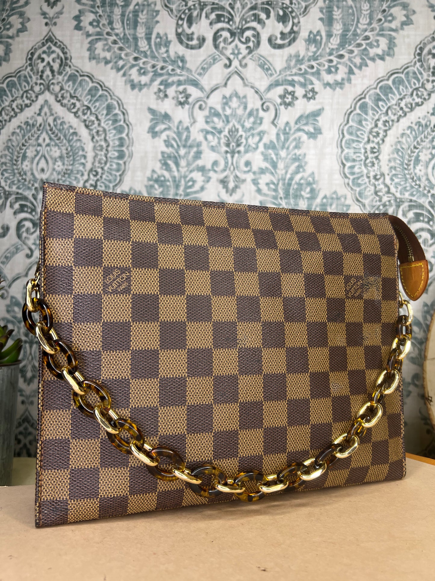 Louis Vuitton Damier Ebene Centainaire Limited Edition Toiletry 26