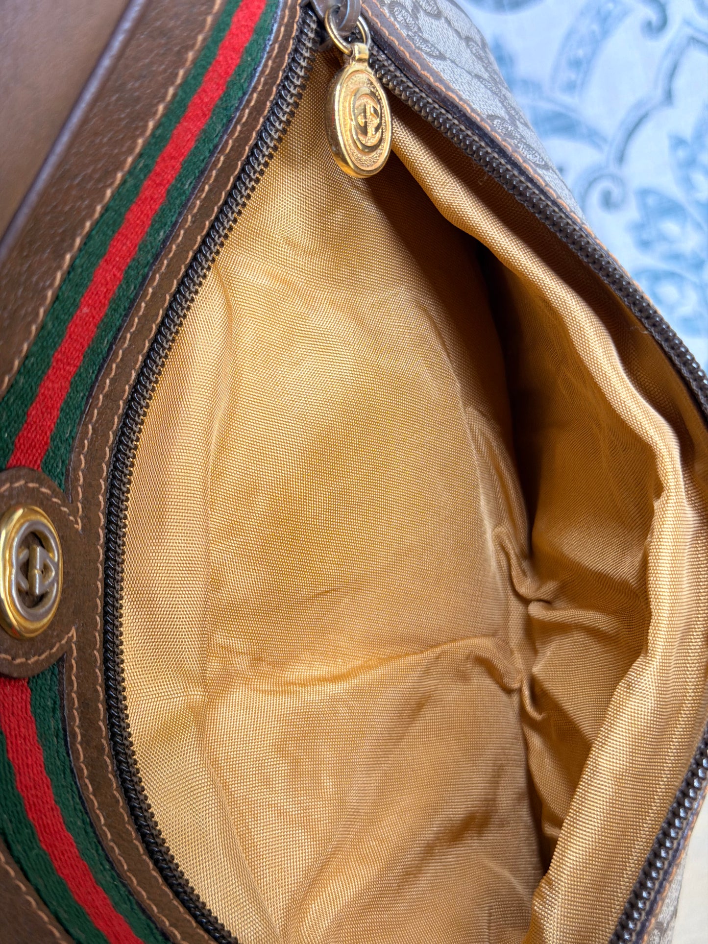 Gucci Vintage Supreme Sherry Line Purse