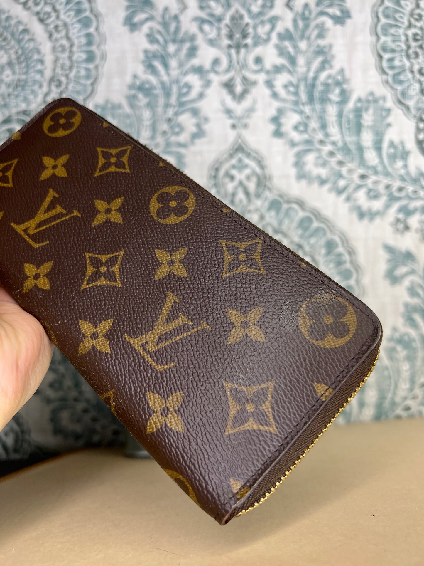 Louis Vuitton Clemence Fuschia Wallet