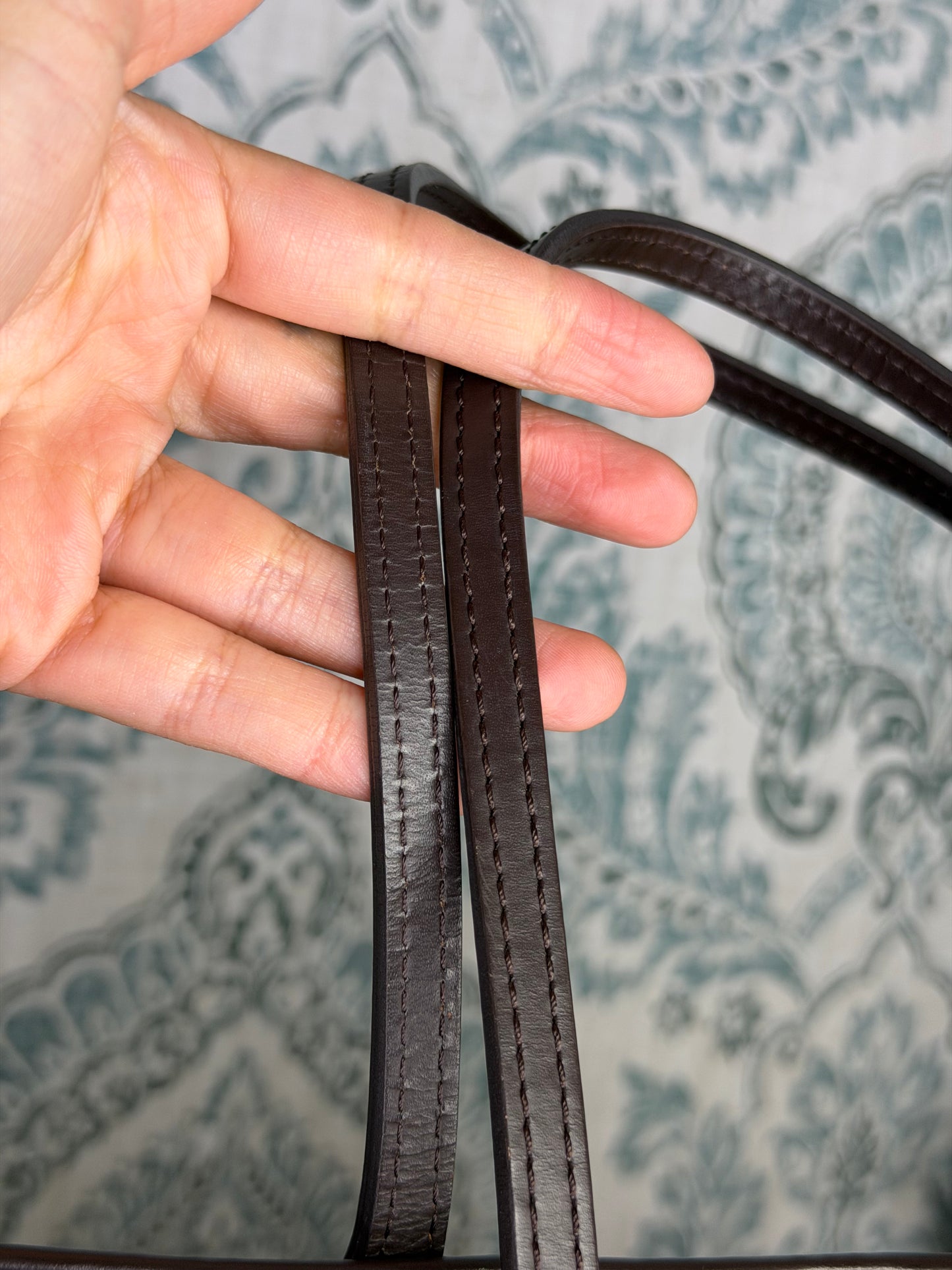 Louis Vuitton Damier Ebene Neverfull MM Rose Ballerine