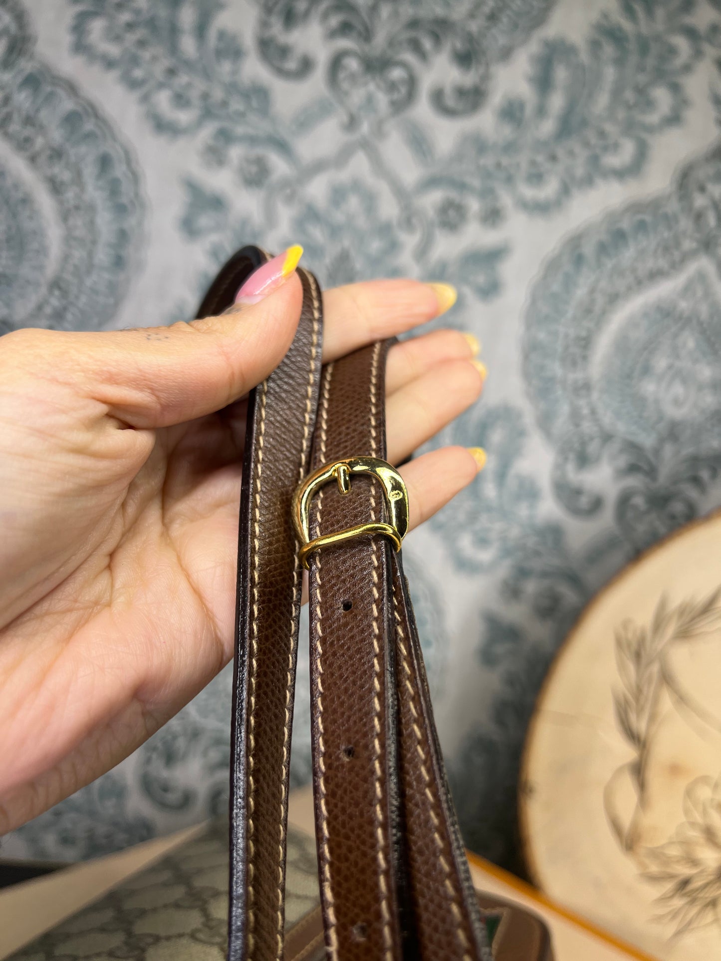 GG Vintage Supreme Sherry Line Crossbody