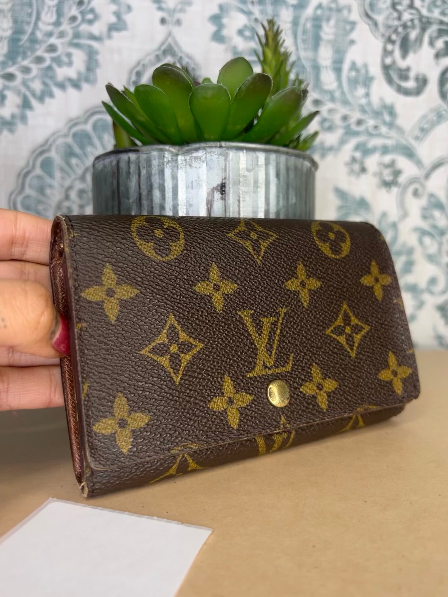 Louis Vuitton Porte Monnaie Tresor Wallet #2