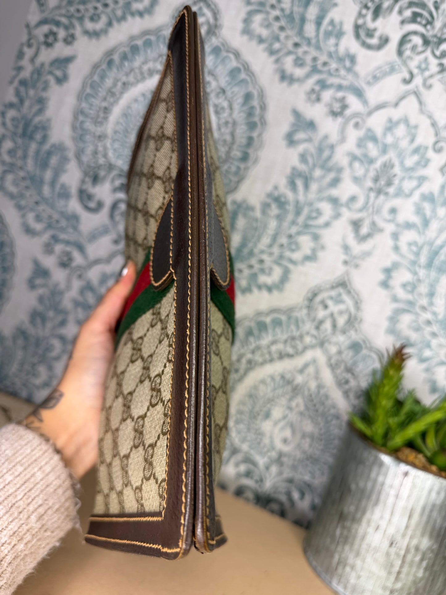 Gucci Supreme Sherry Line Clutch #2 (Parfums)