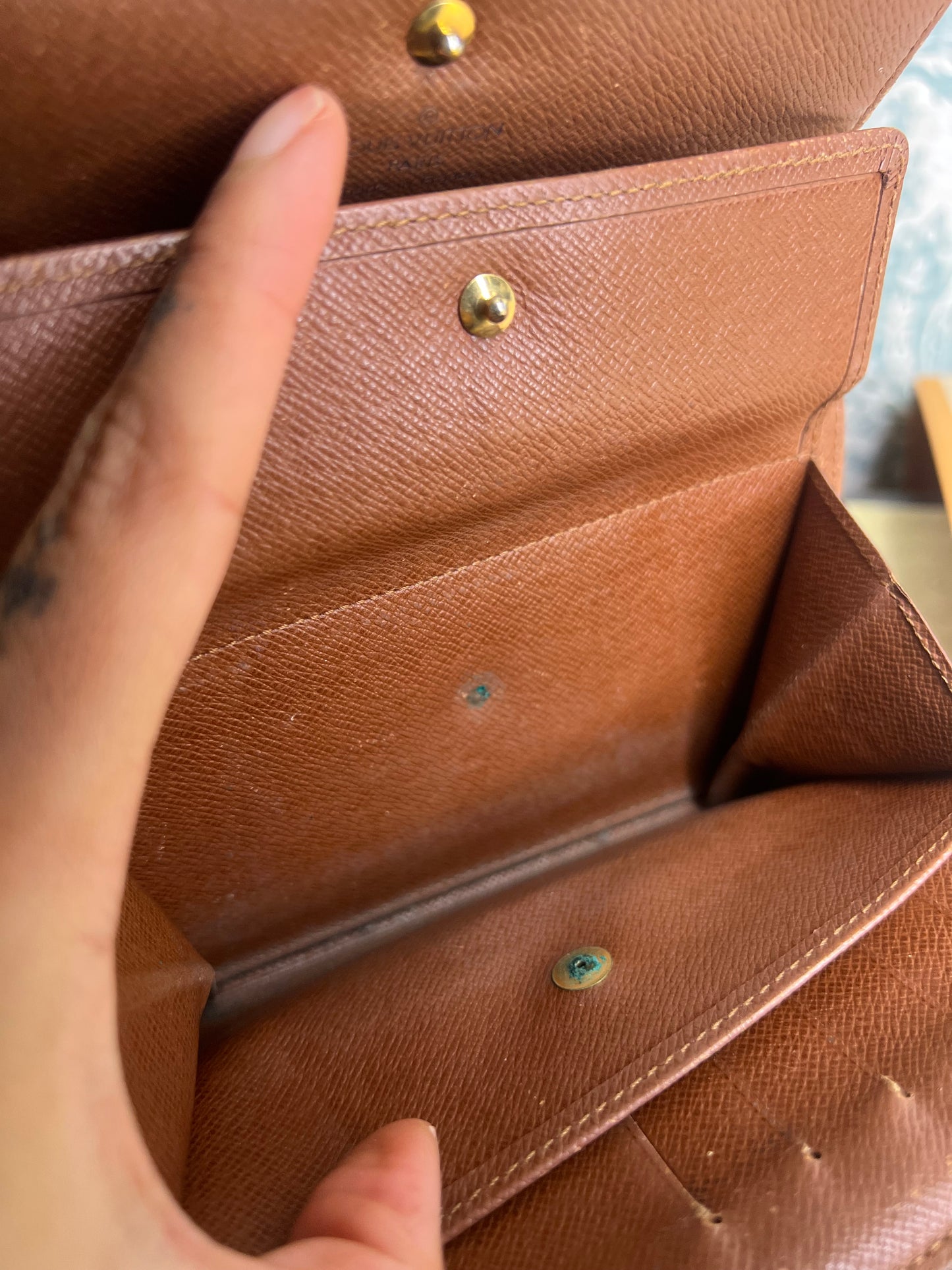 Louis Vuitton Monogram Passport Trifold Wallet #2