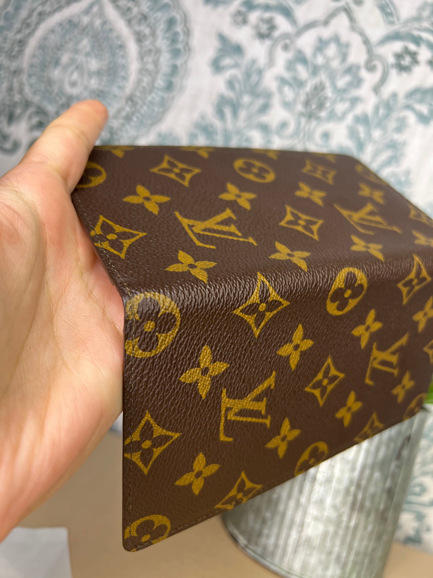 Louis Vuitton Monogram Checkbook Wallet/Cover
