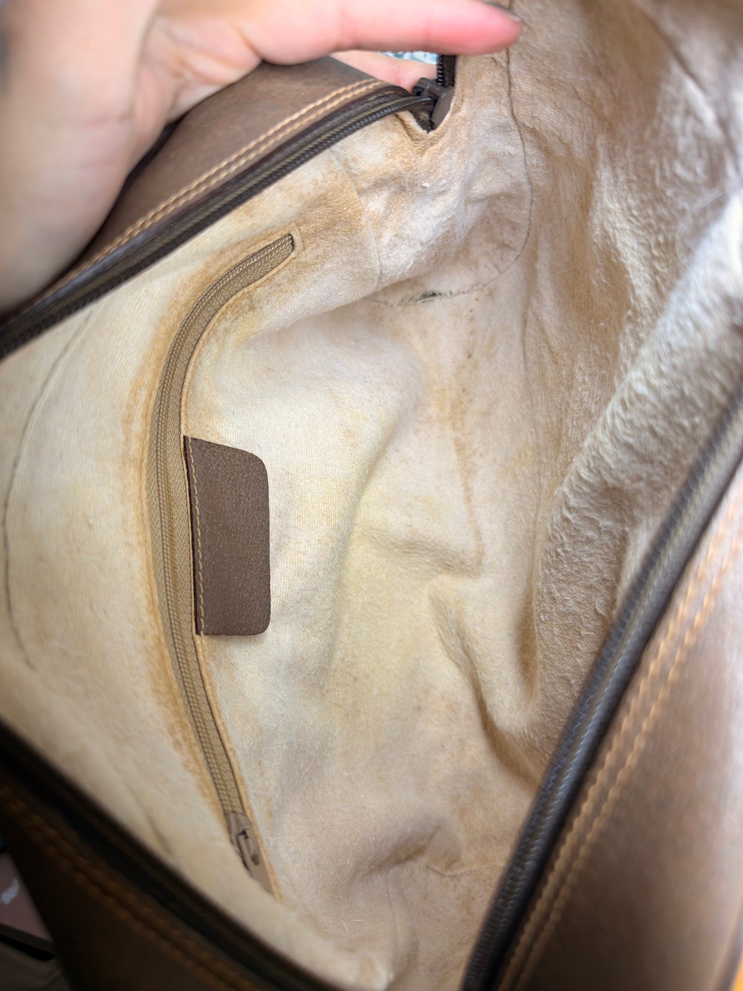 Gucci Vintage Supreme Sherry Line Purse