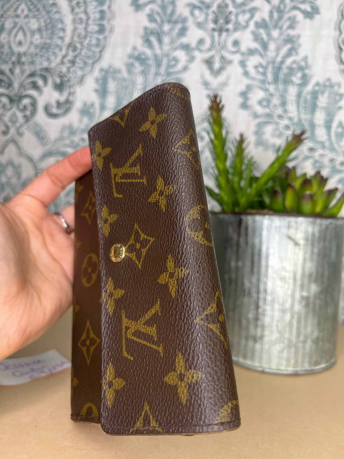 Louis Vuitton Monogram Passport Trifold Wallet #1