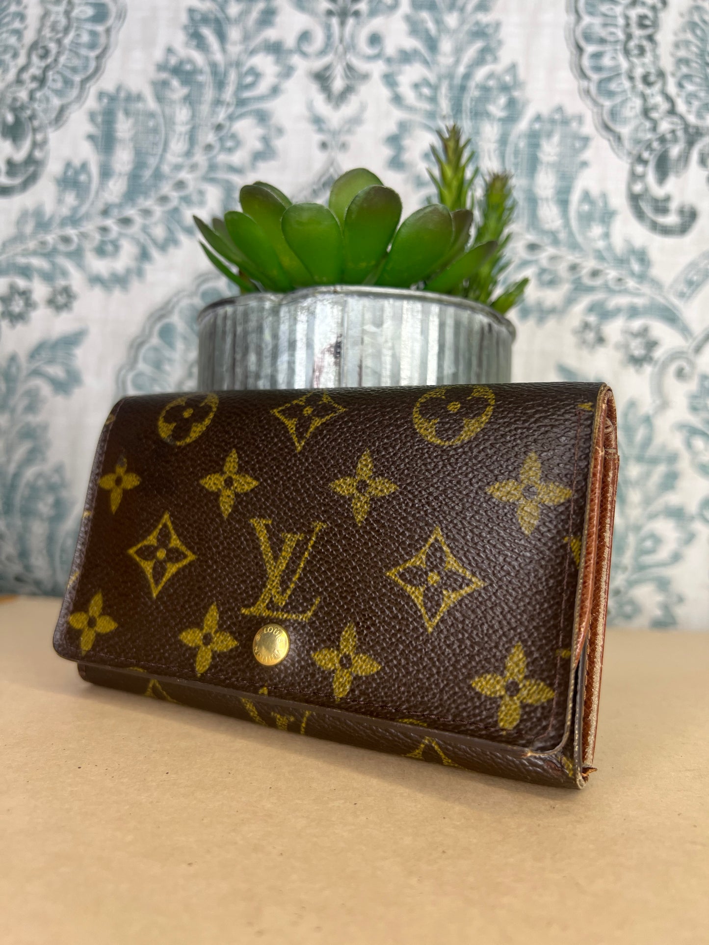 Louis Vuitton Porte Monnaie Tresor Wallet #1