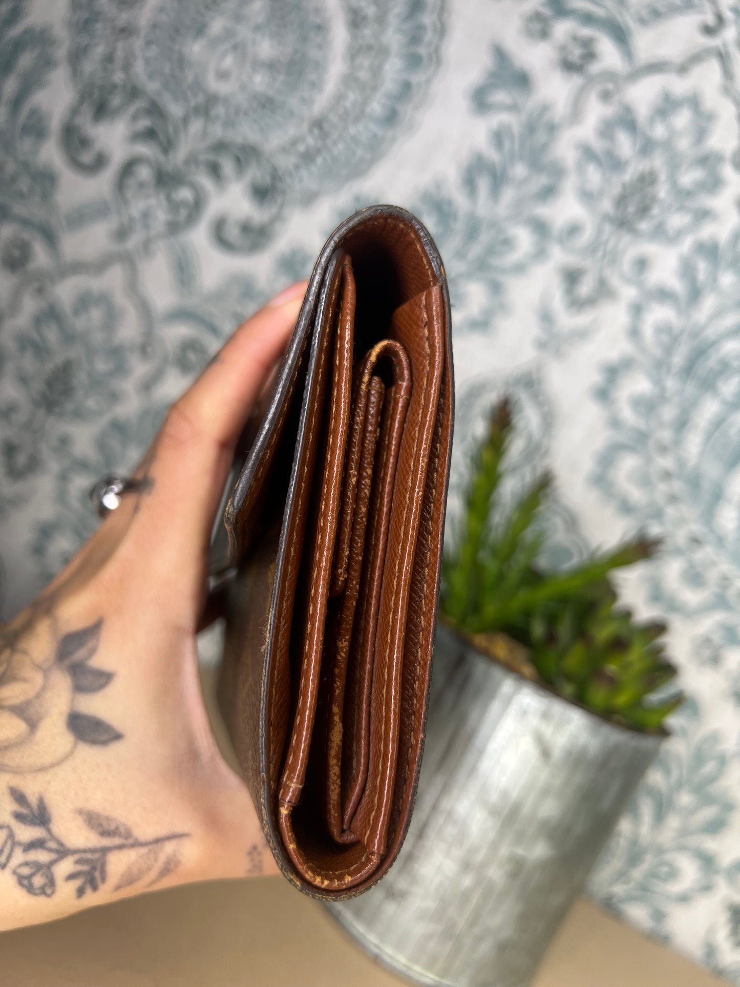 Louis Vuitton Monogram Passport Trifold Wallet #1