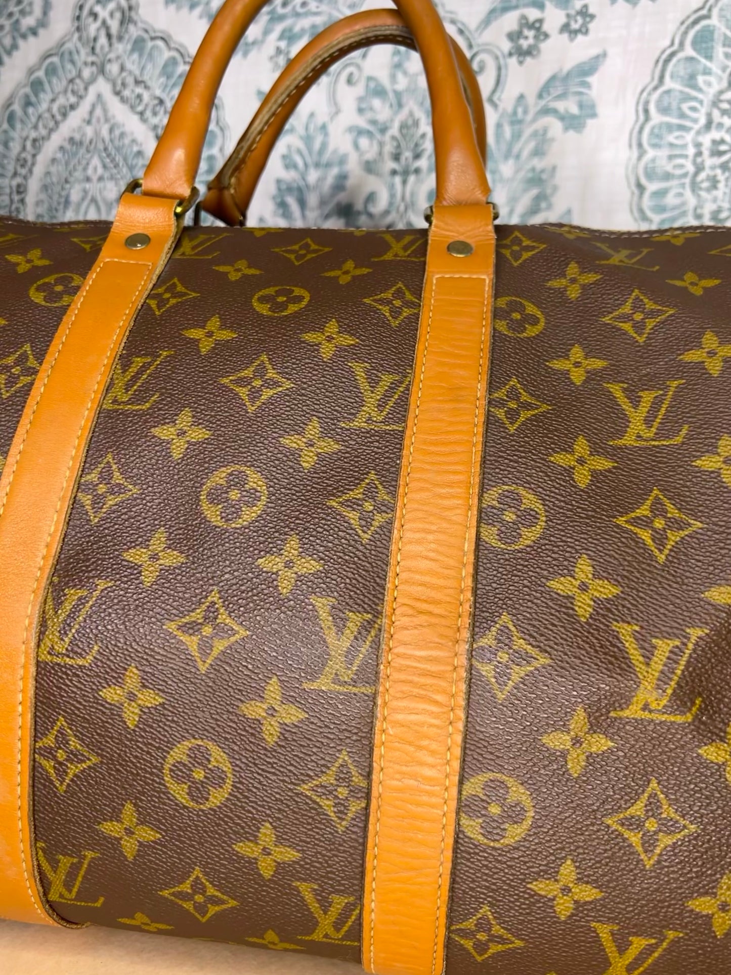 Louis Vuitton French Company Keepall 45 Bon Voyage Bazaar Beverly Hills