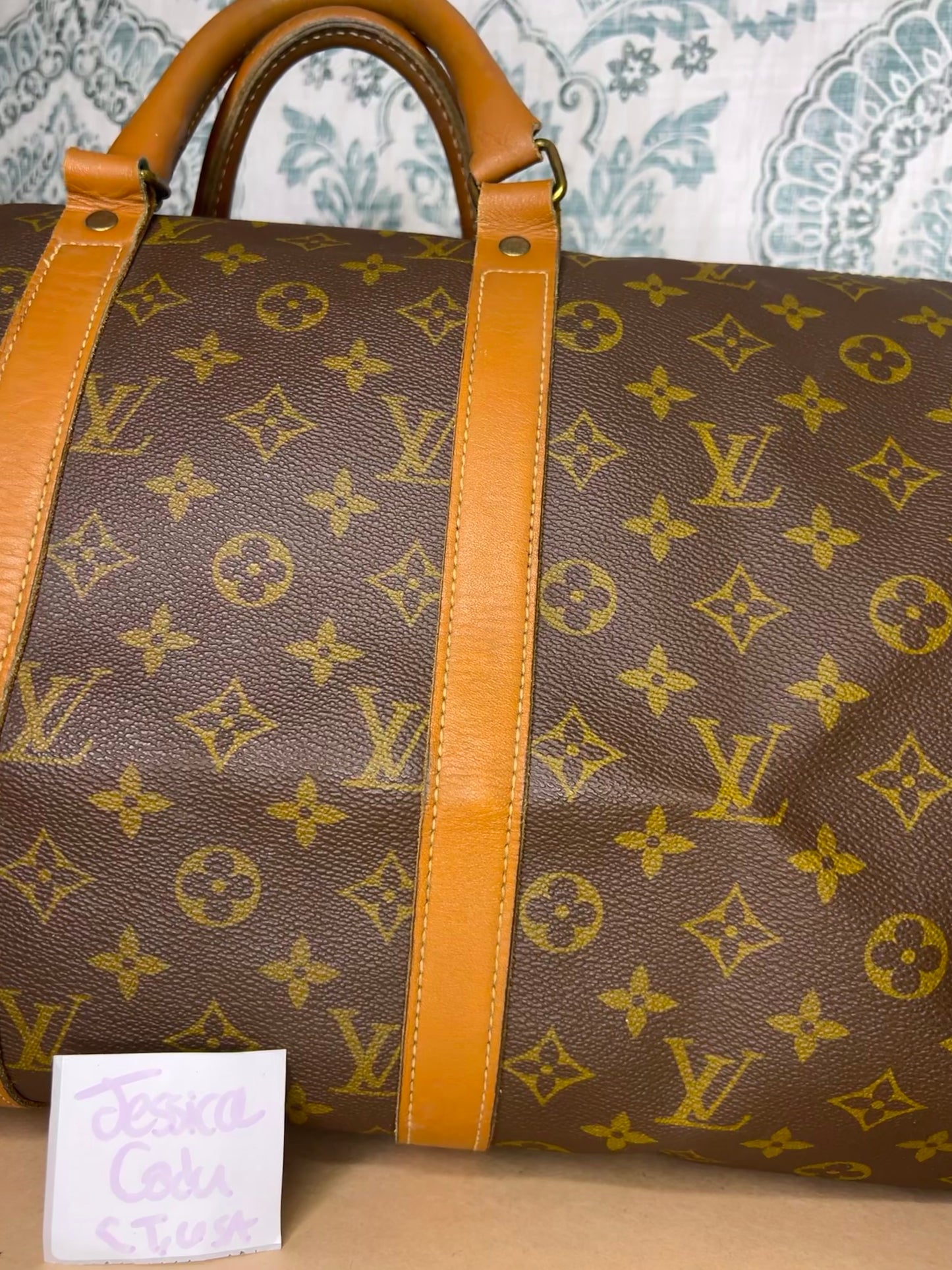 Louis Vuitton French Company Keepall 45 Bon Voyage Bazaar Beverly Hills