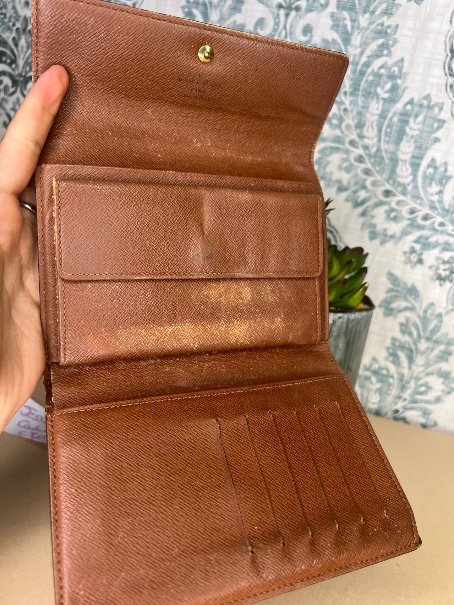 Louis Vuitton Monogram Passport Trifold Wallet #2
