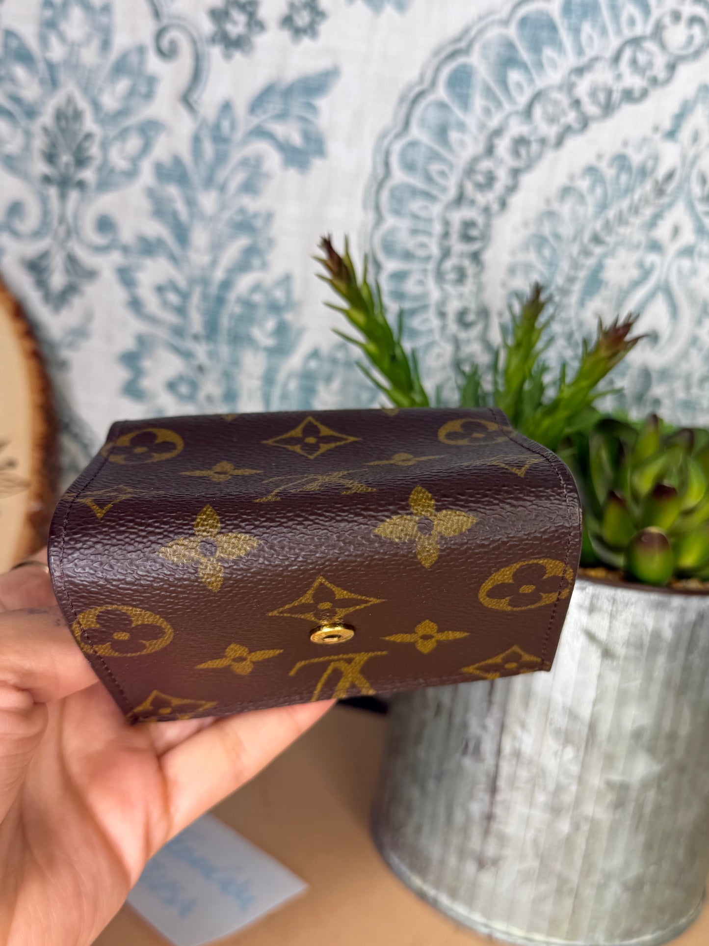 Louis Vuitton Porte Monnaie Plat Monogram Card Case #2