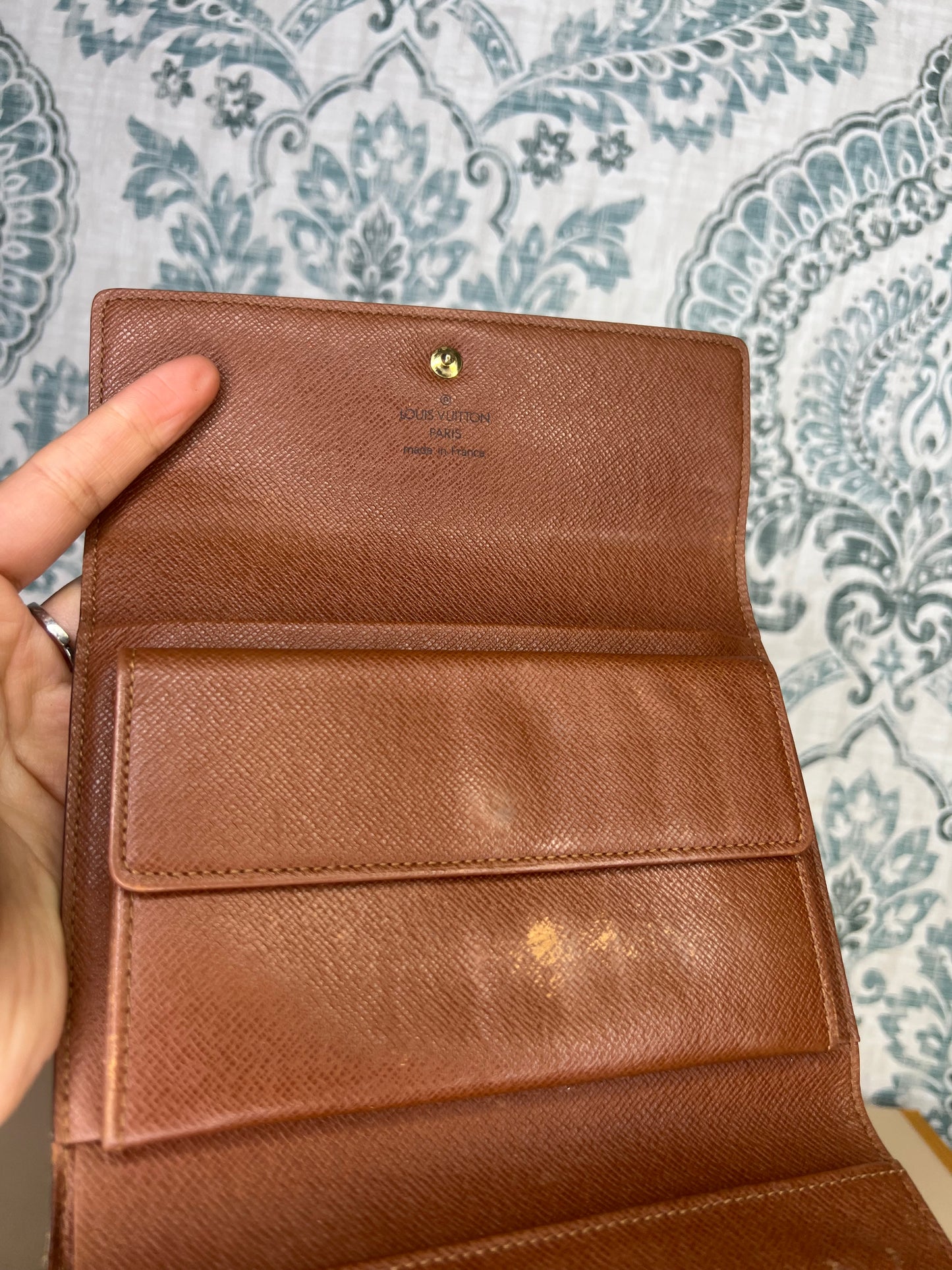 Louis Vuitton Monogram Passport Trifold Wallet #4