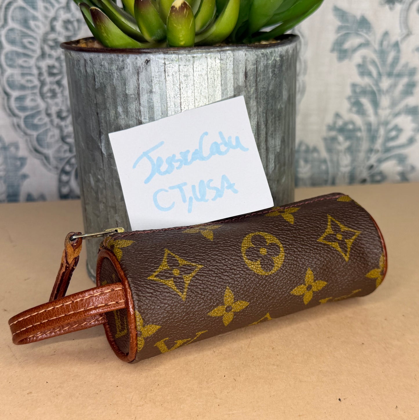 Louis Vuitton Etui 3 Balles De Golf Ball Pouch