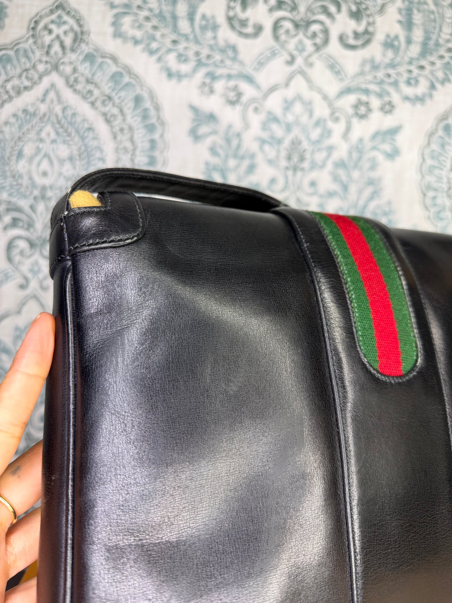 Gucci Vintage Sherry Line Shoulder Bag