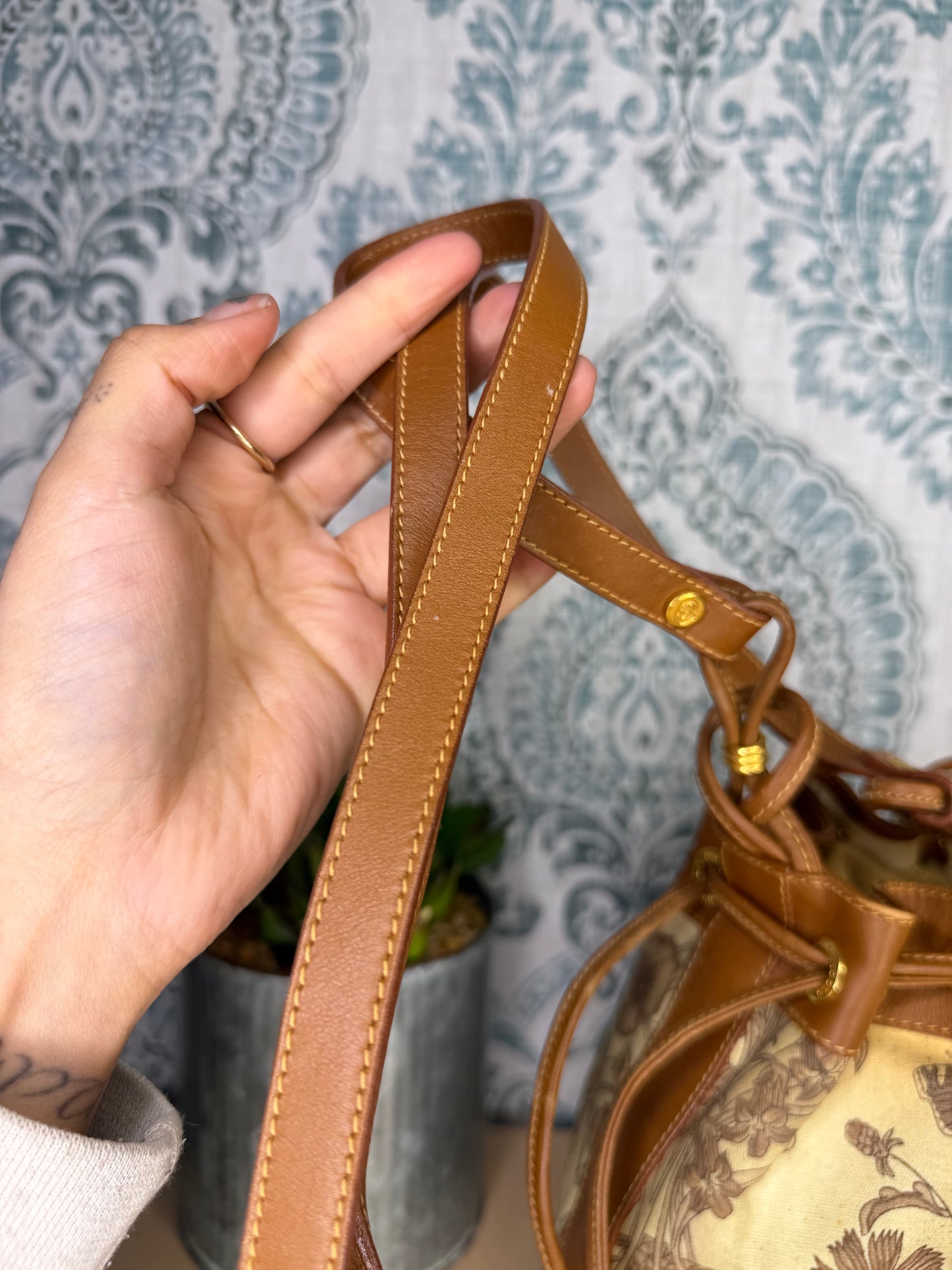 Gucci Floral Bucket Bag