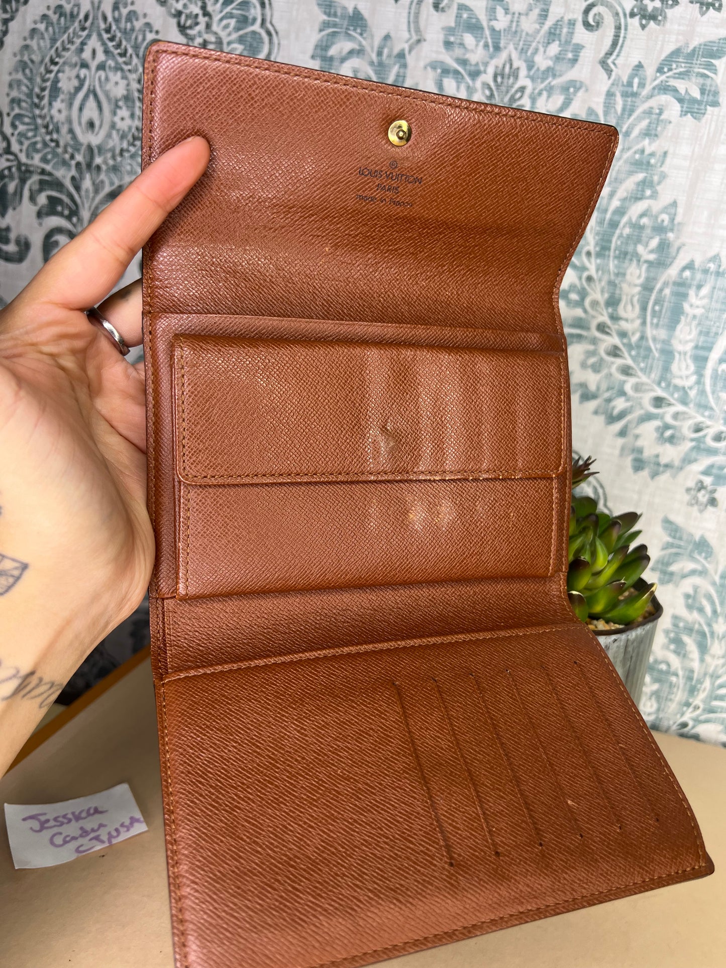 Louis Vuitton Monogram Passport Trifold Wallet #1