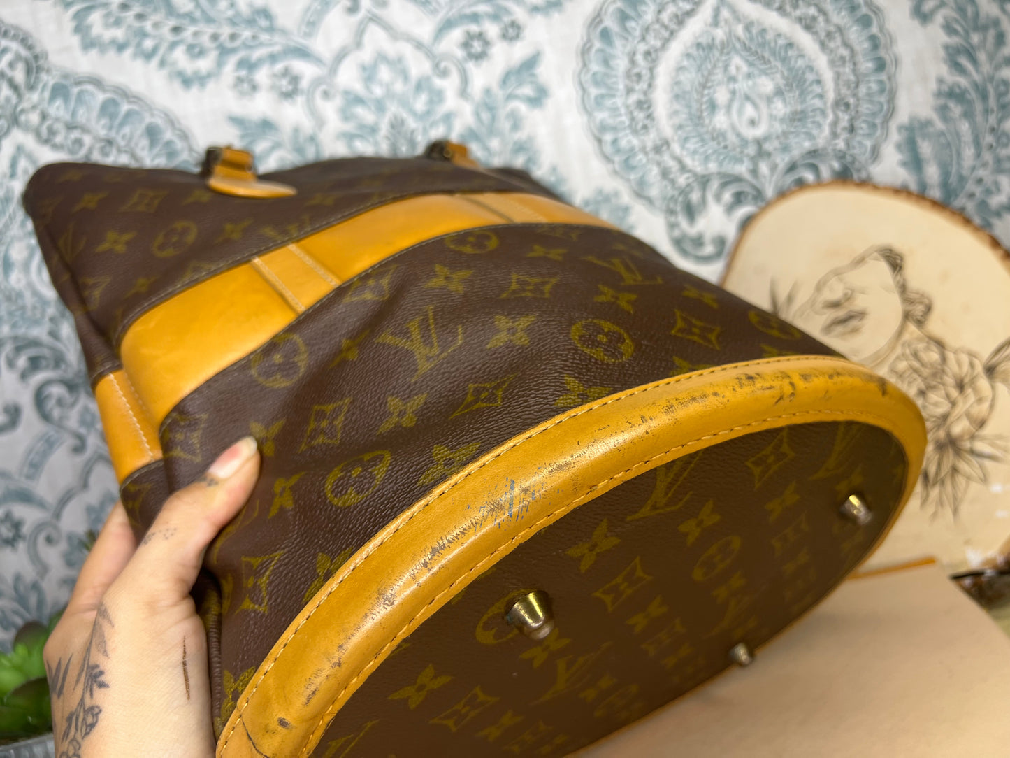 Louis Vuitton French Company Bucket GM