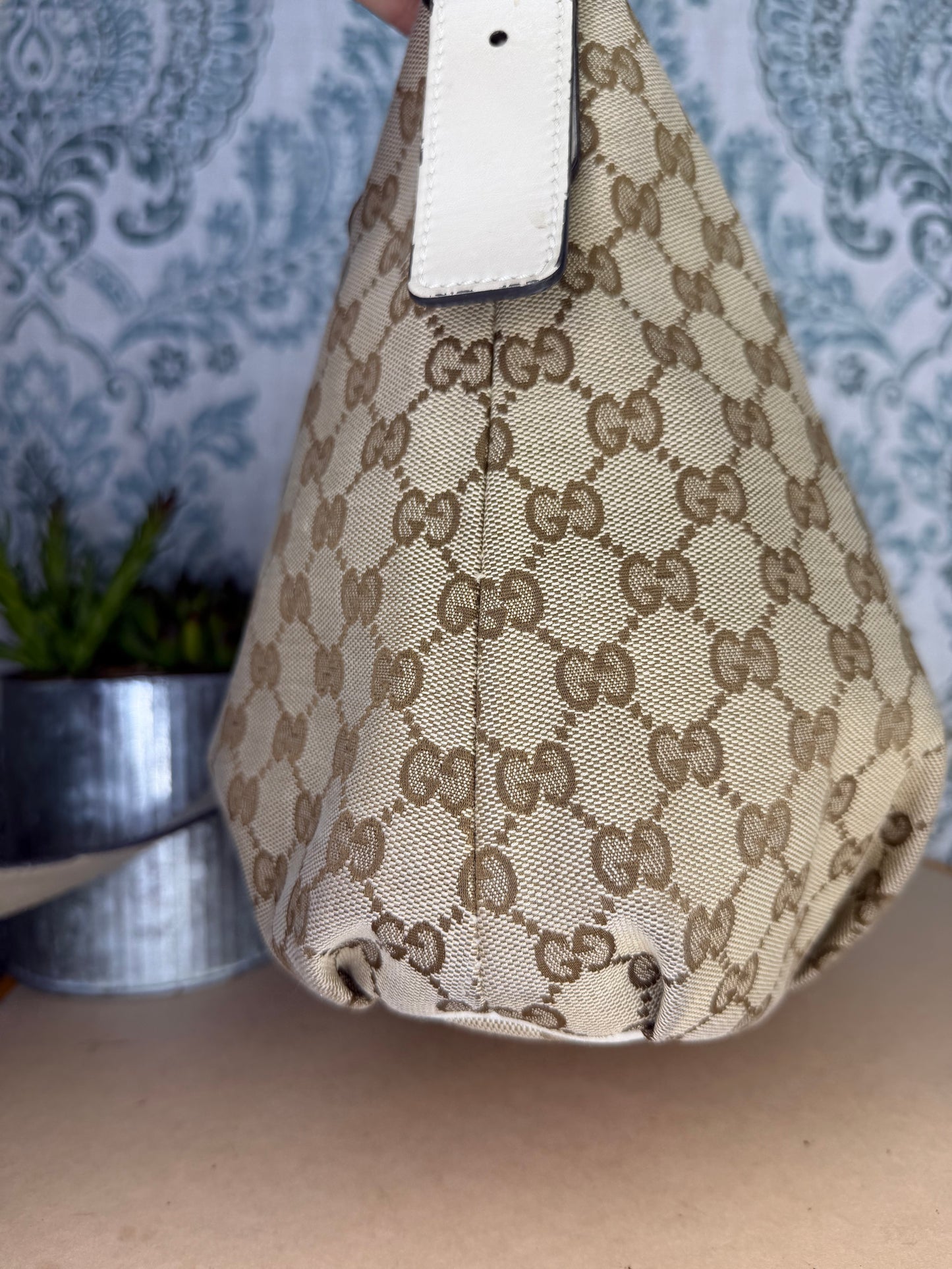 Gucci Canvas GG Beige Crossbody