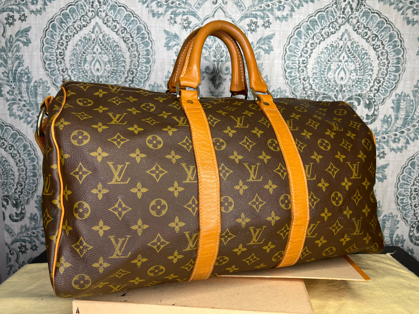 Louis Vuitton French Company Keepall 45 Bandouliere