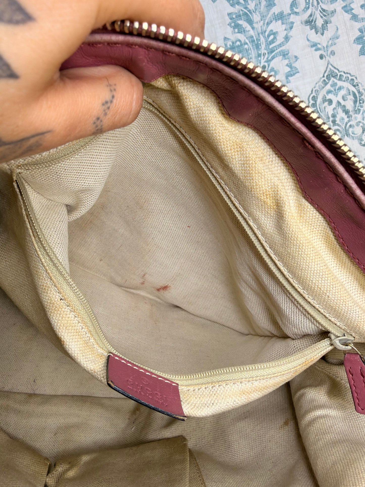 Gucci Pink Micro Guccissima Medium Sukey