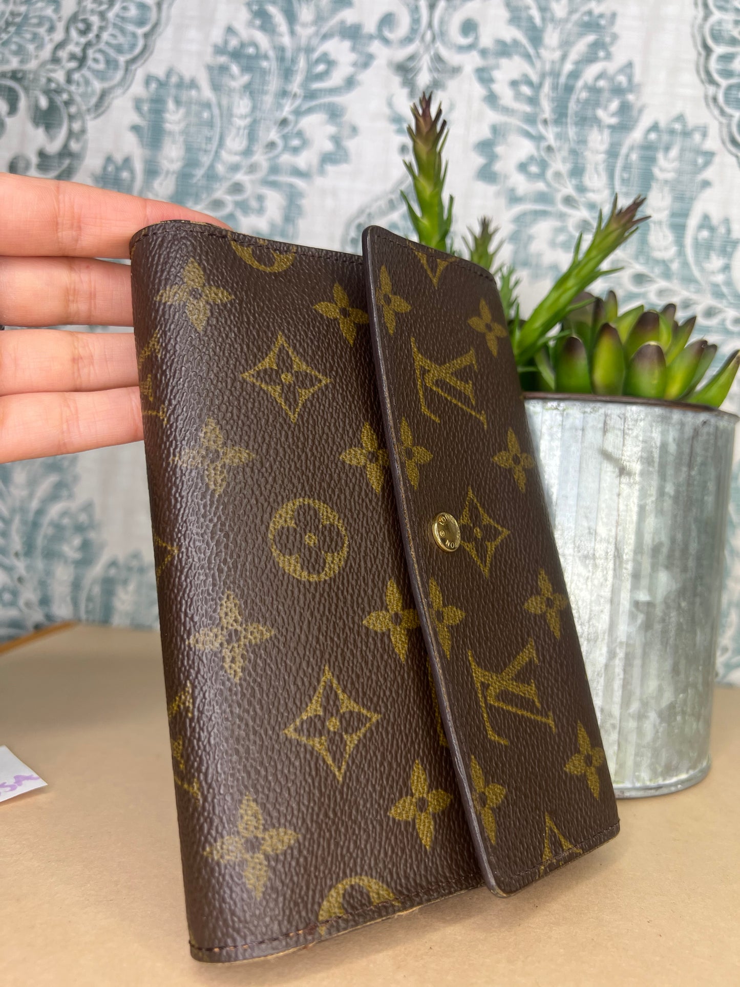 Louis Vuitton Monogram Passport Trifold Wallet #1