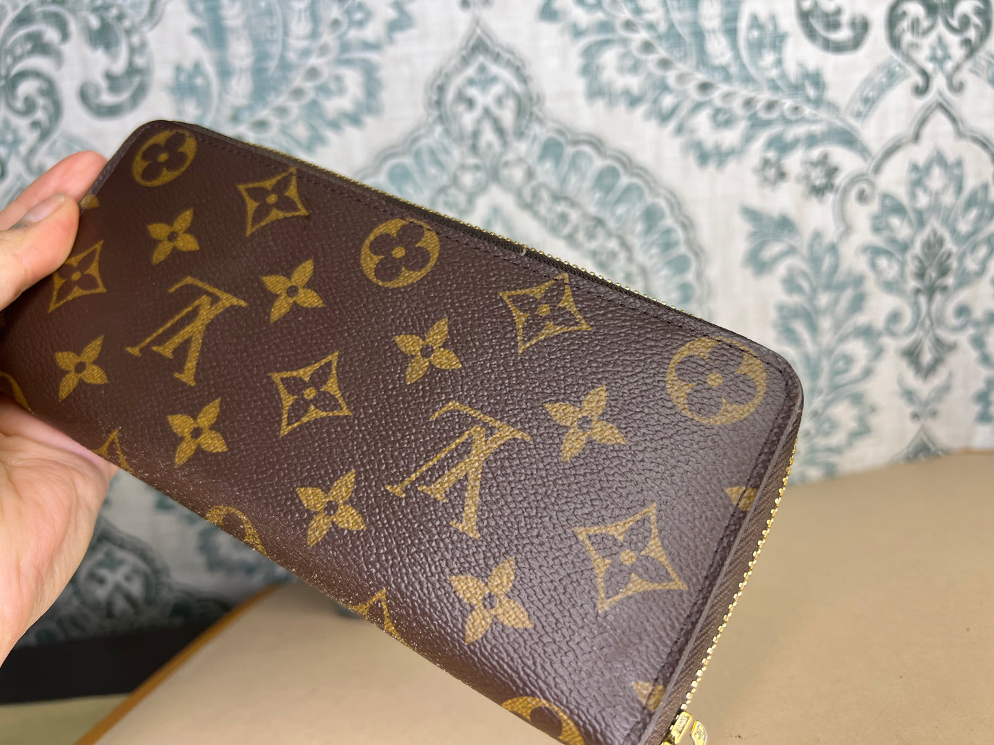 Louis Vuitton Clemence Fuschia Wallet