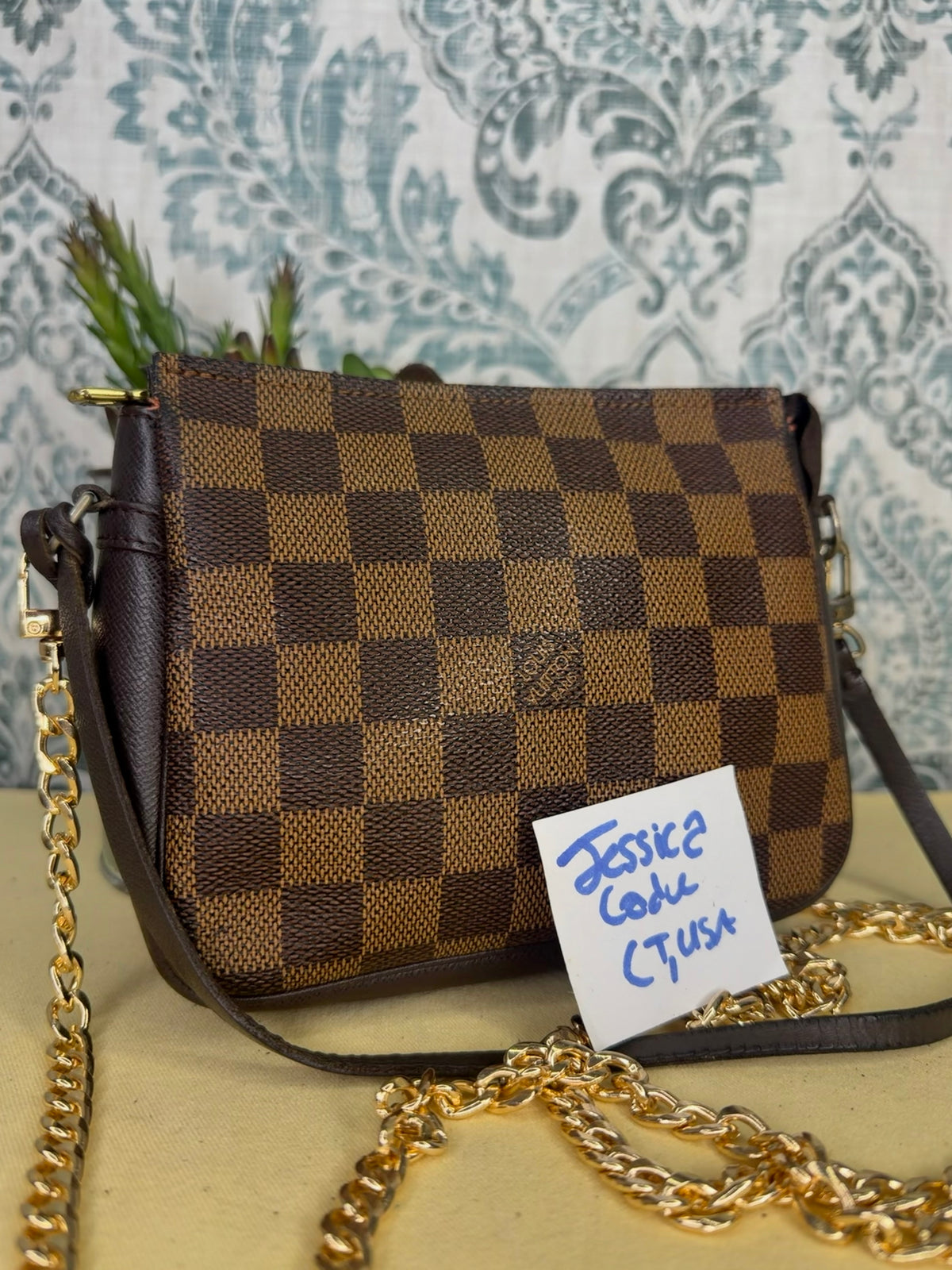 Louis Vuitton Damier Ebene Trousse Pochette
