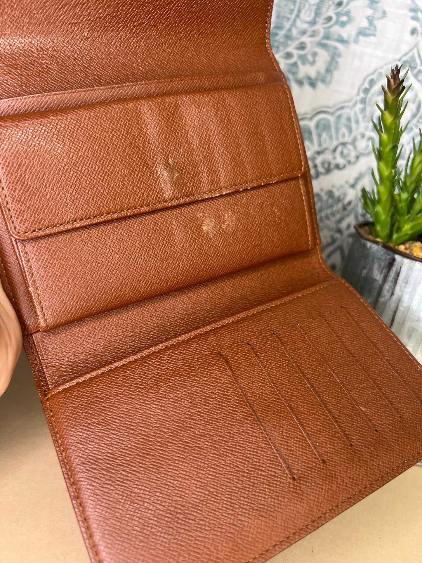 Louis Vuitton Monogram Passport Trifold Wallet #1