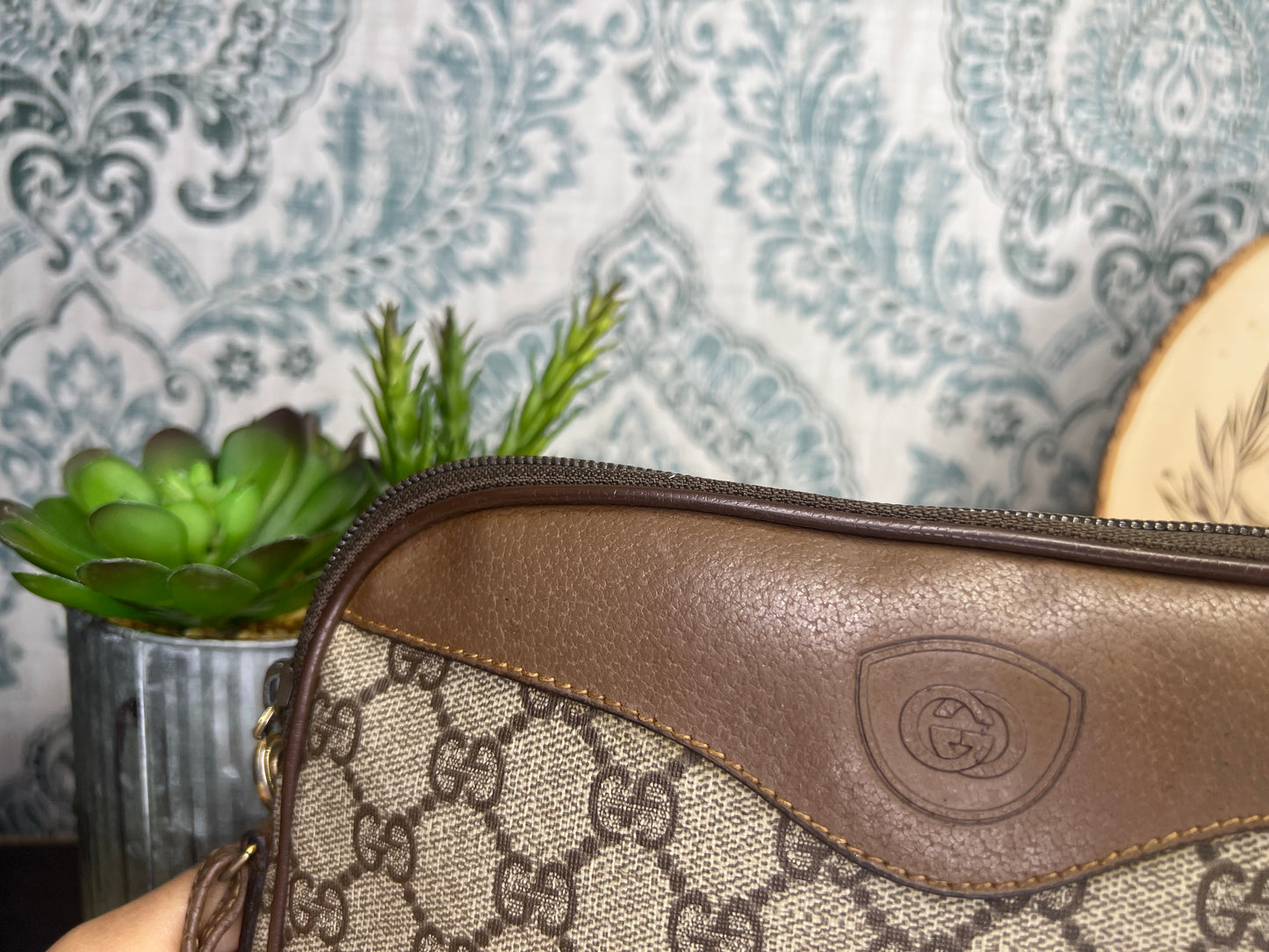 Gucci Supreme Vintage Purse