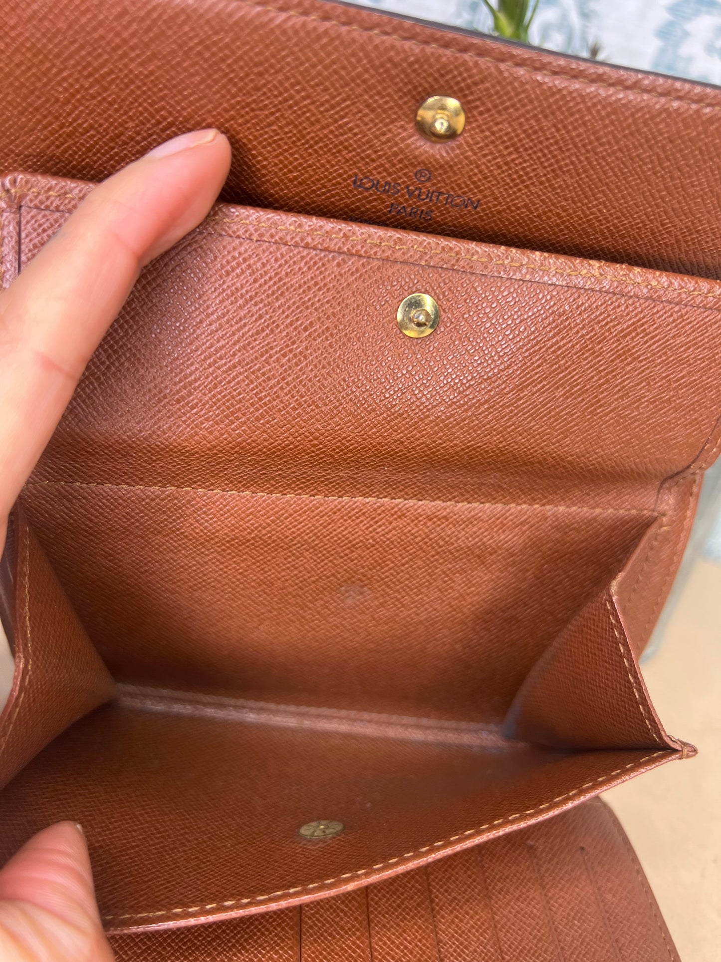 Louis Vuitton Monogram Passport Trifold Wallet #1