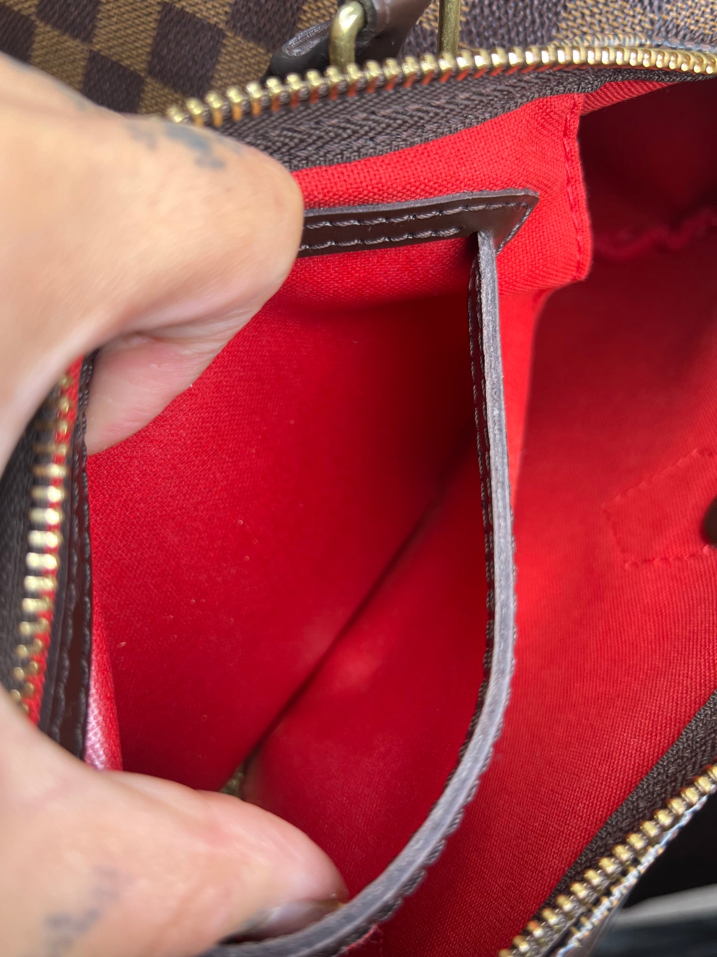 Louis Vuitton Speedy 30 Damier Ebene