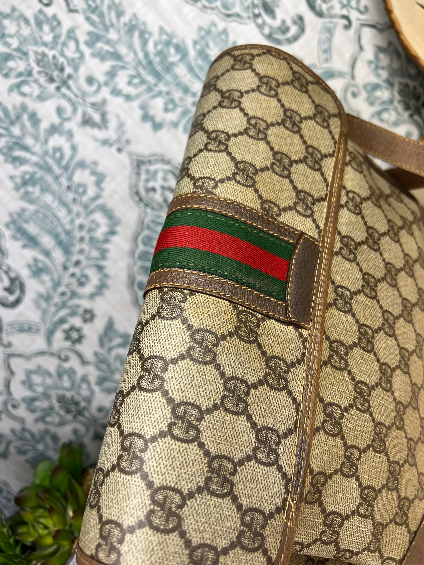 Gucci Supreme Sherry Line Vintage Purse