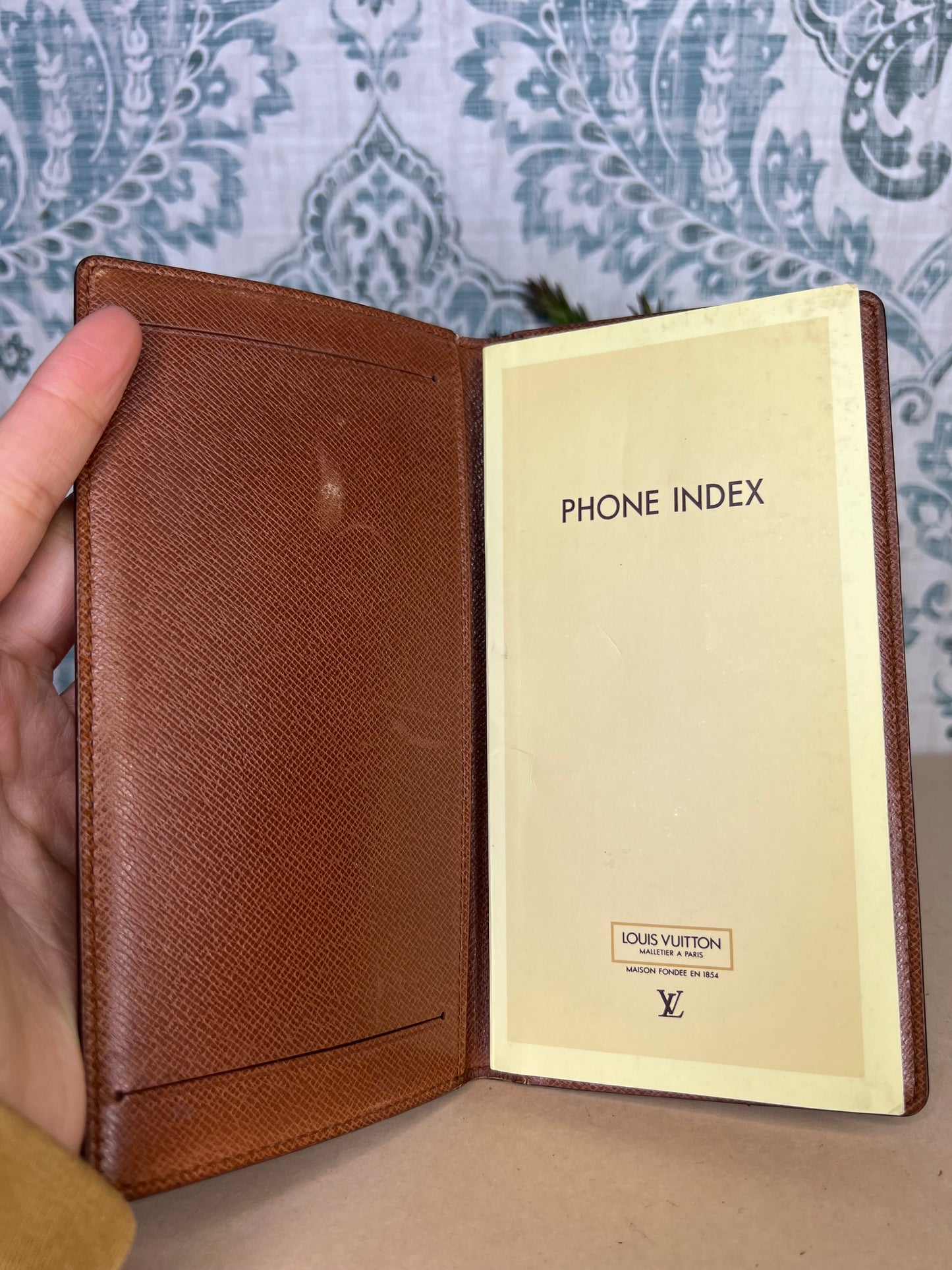 Louis Vuitton Monogram Checkbook Wallet/Cover