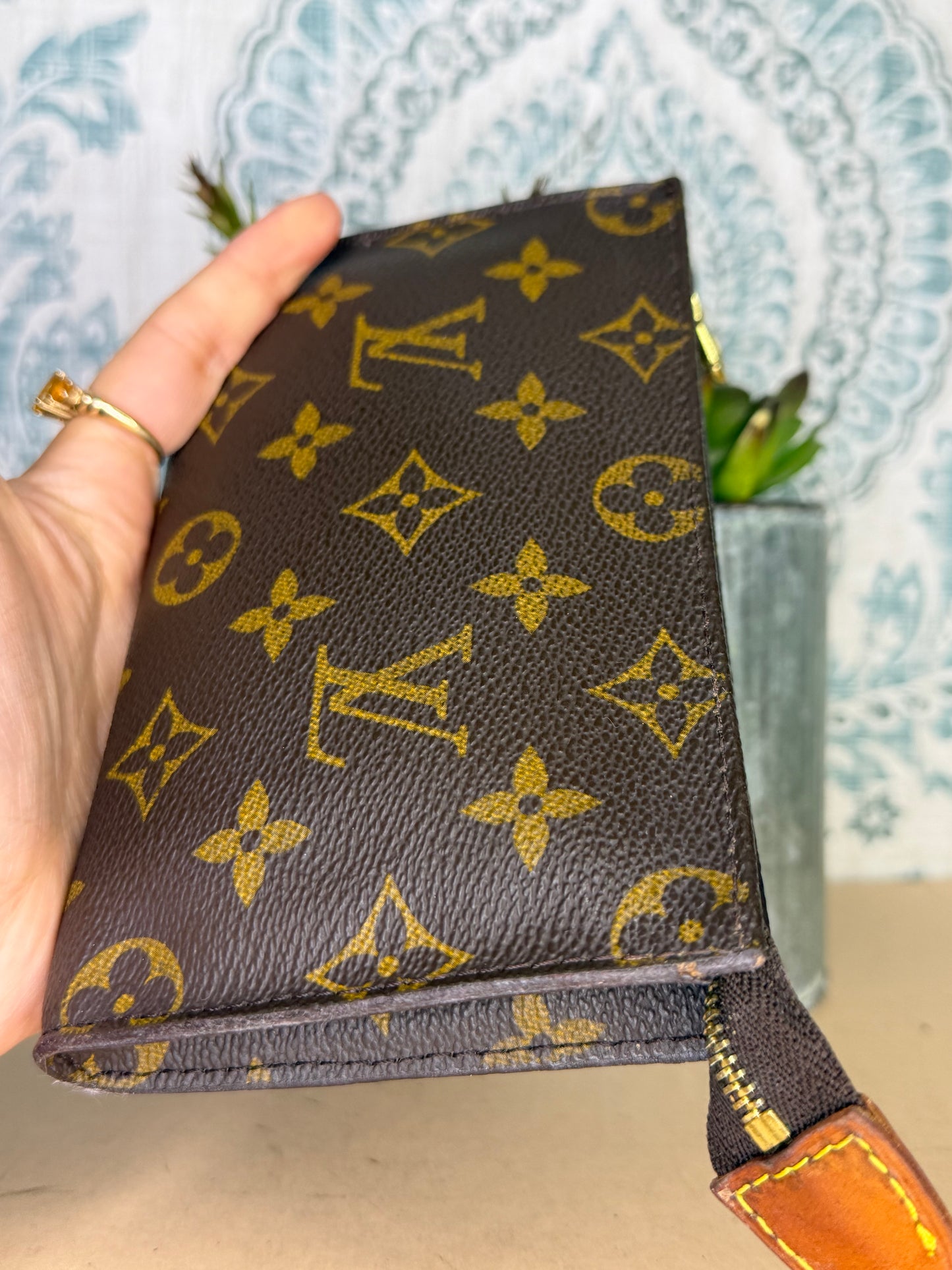 Louis Vuitton Monogram Bucket PM Pochette #4J