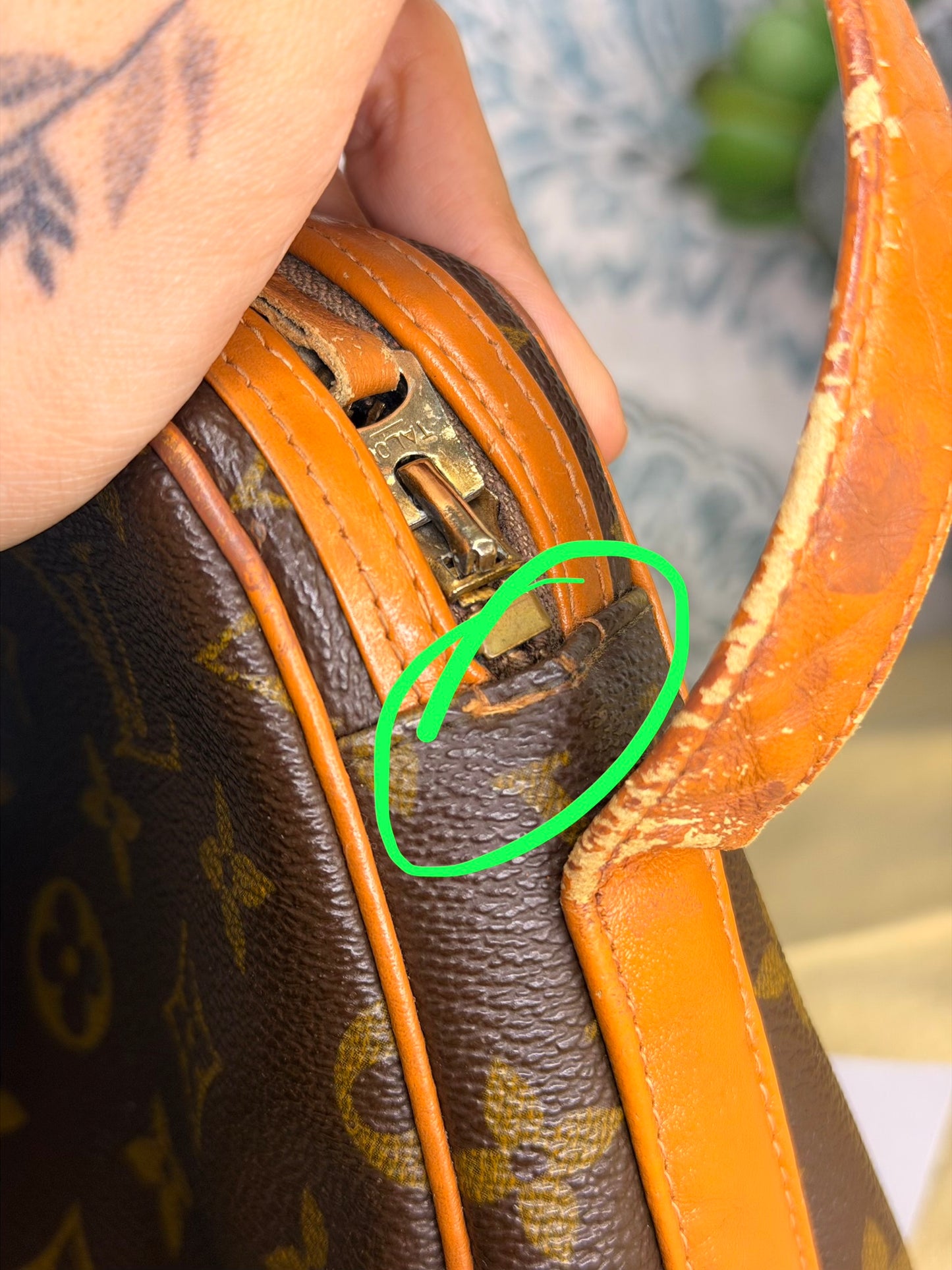 Louis Vuitton French Company Shoulder Bag