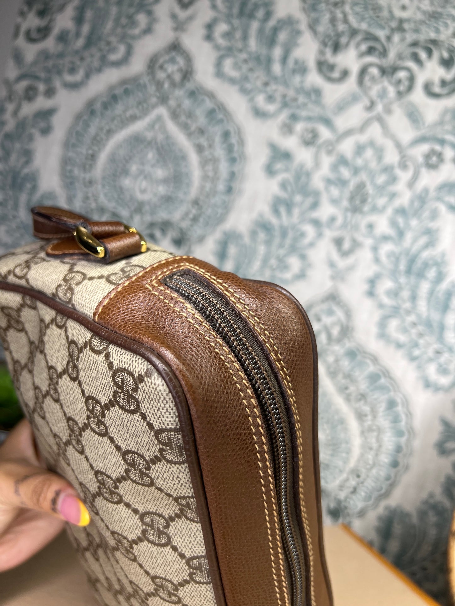 GG Vintage Supreme Sherry Line Crossbody