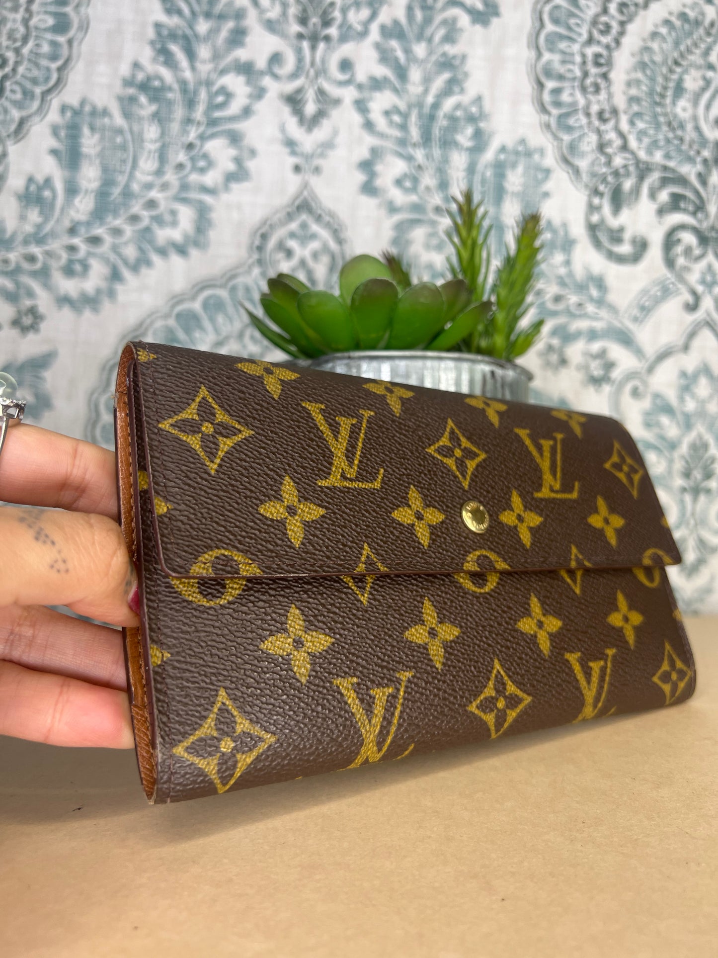 Louis Vuitton Monogram Porte Tresor International Wallet #2