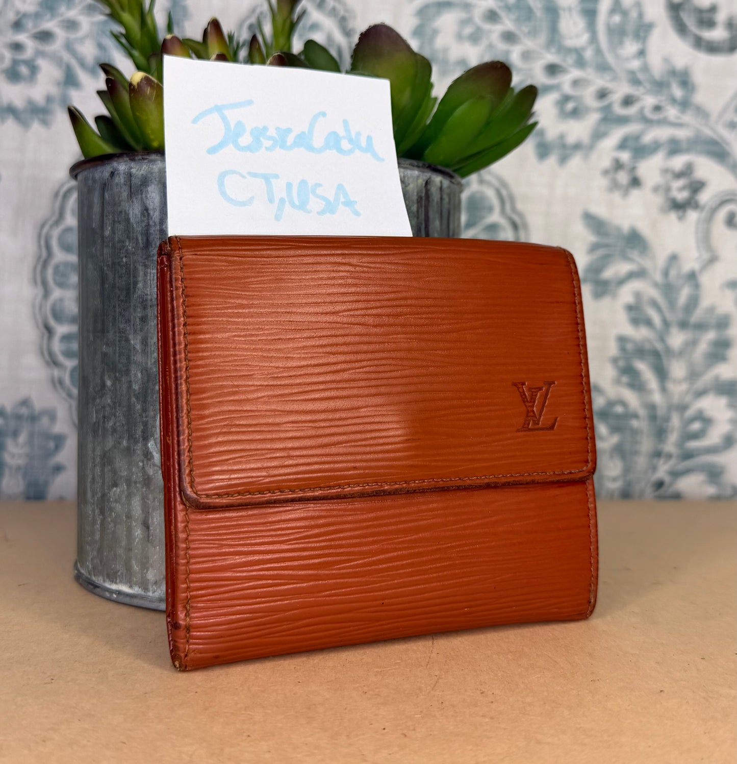 Louis Vuitton EPI Elise Wallet
